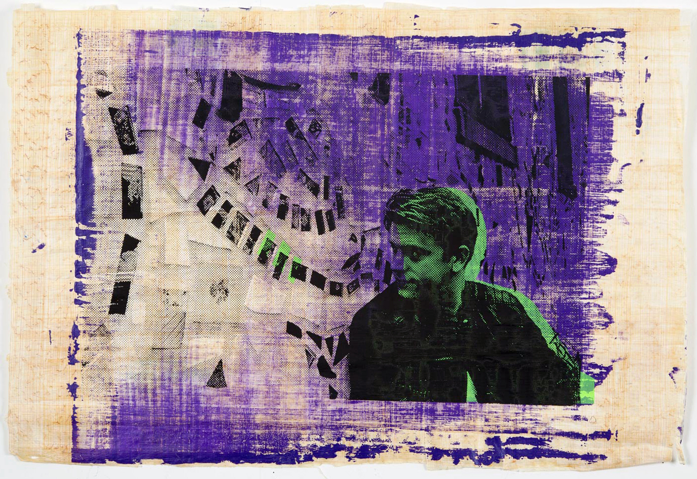 Justin Aversano - Knight of Swords - Physical Tarot Scroll - 5/5