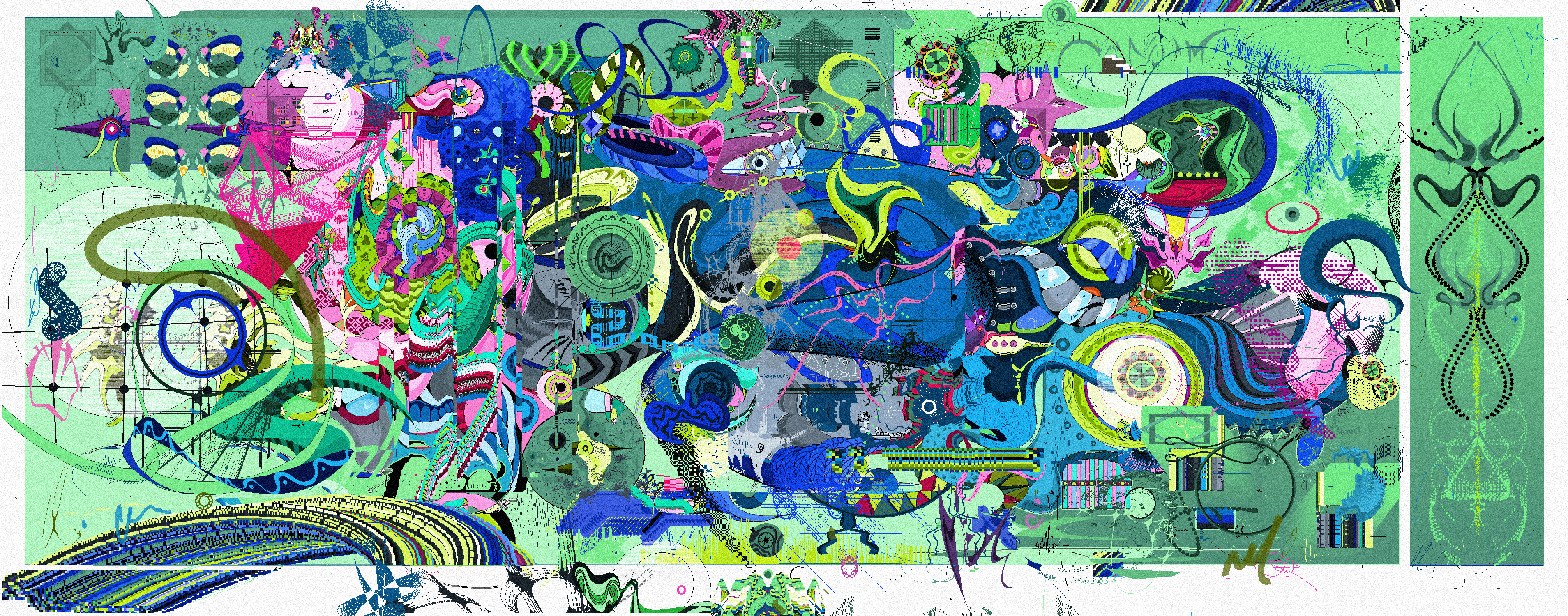 archipelago in turquoise