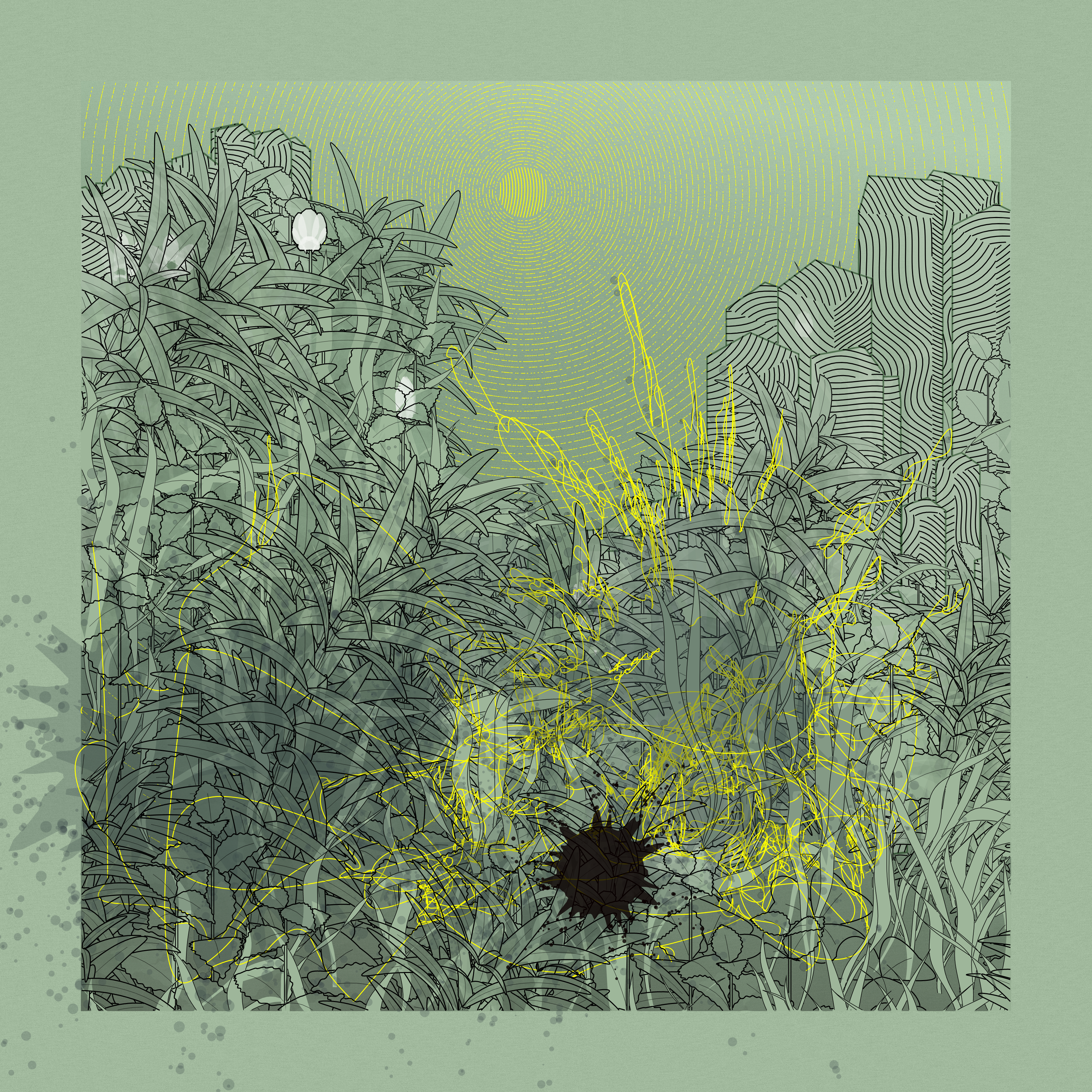 Landscape with Carbon Capture #2791