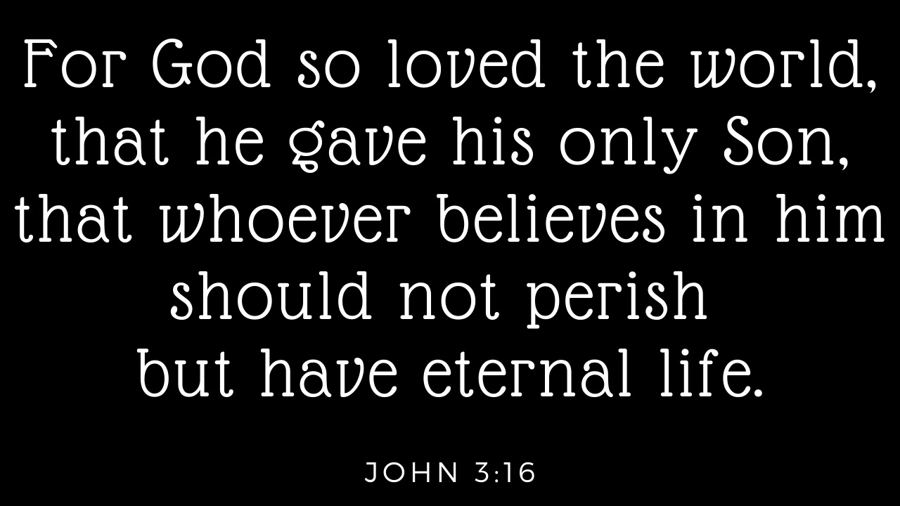 John 3:16