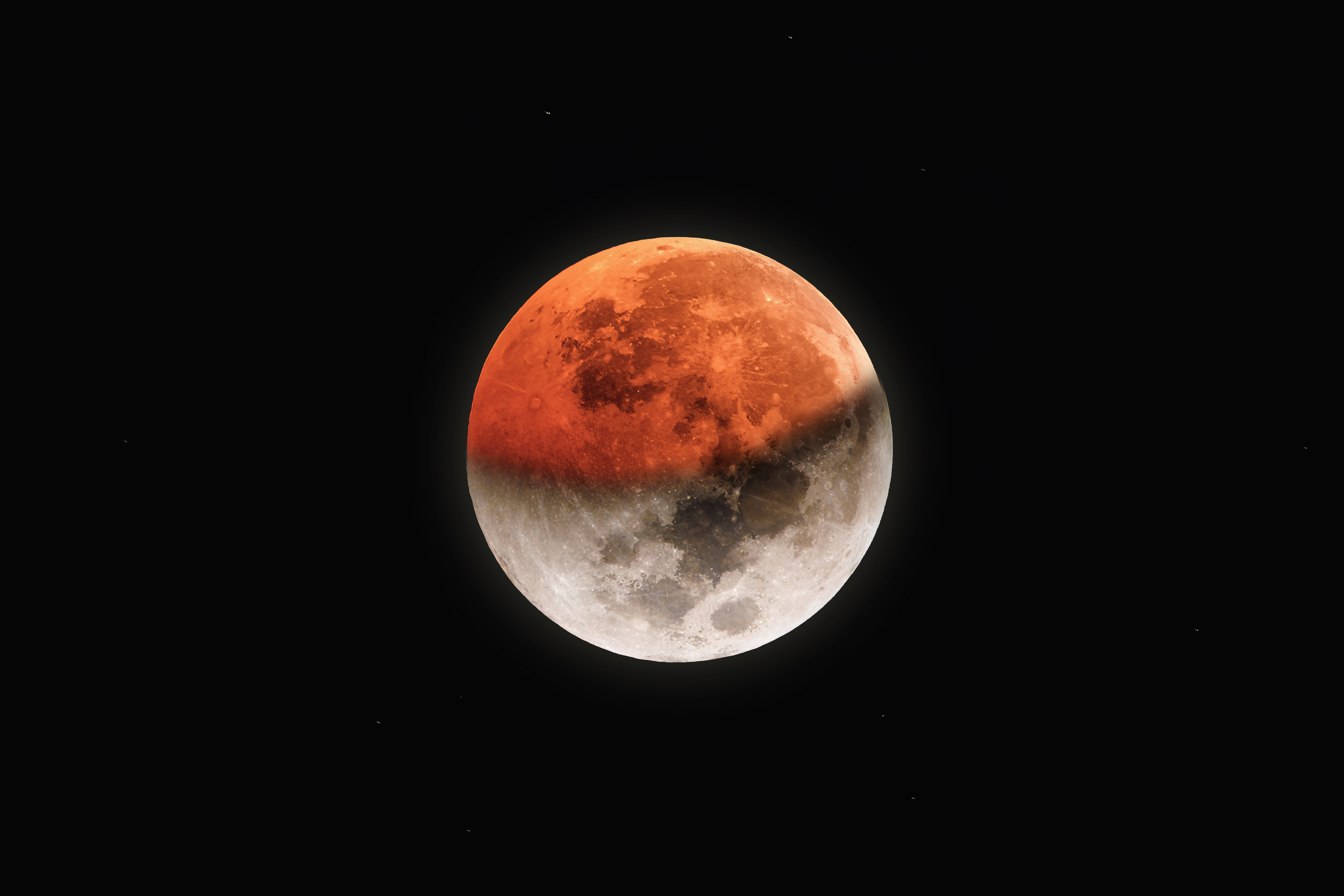 Eclipsed Moon #5/69
