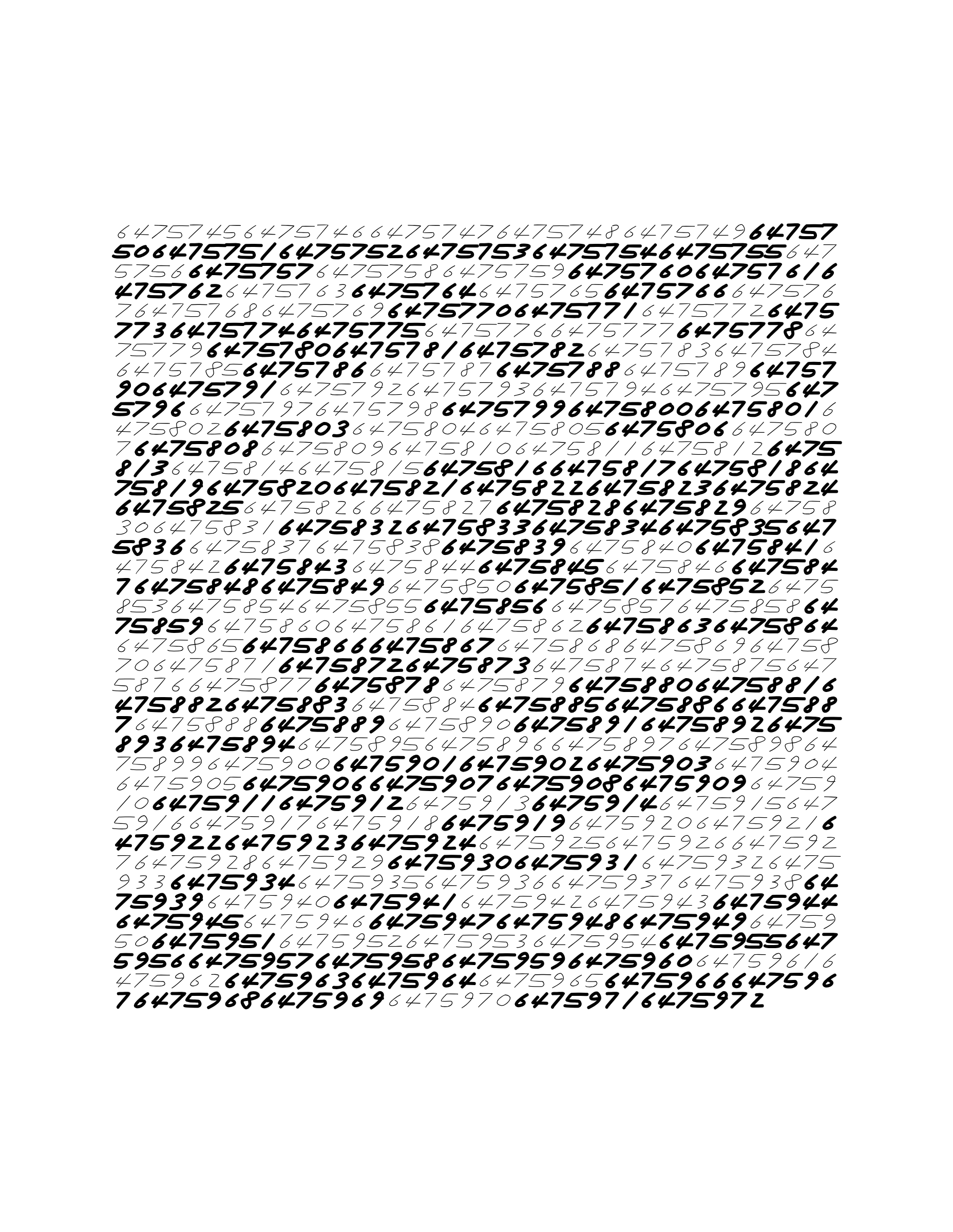 Endless (5,607,250 to Infinity) #2991