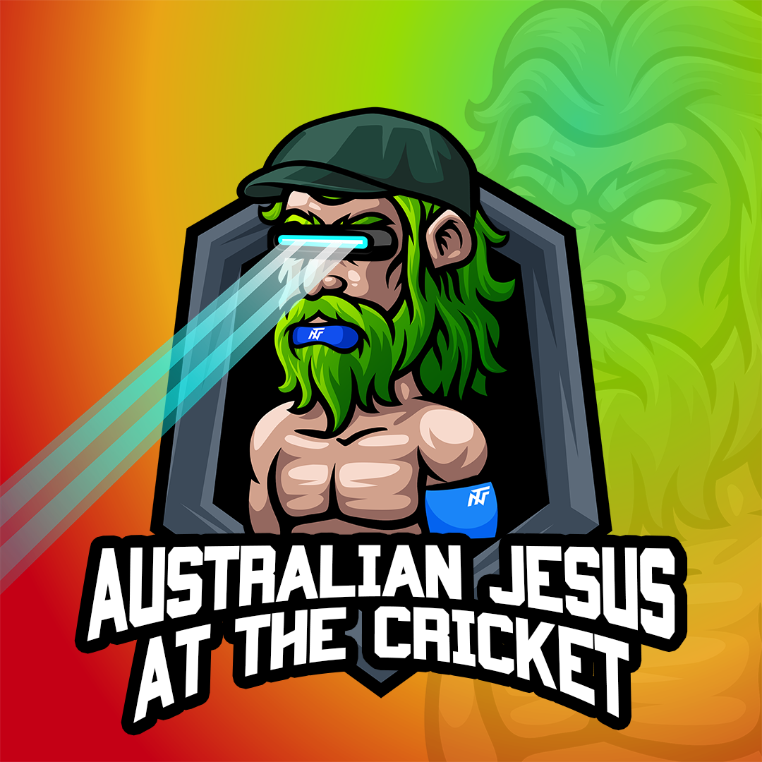 Australian Jesus At The Cricket