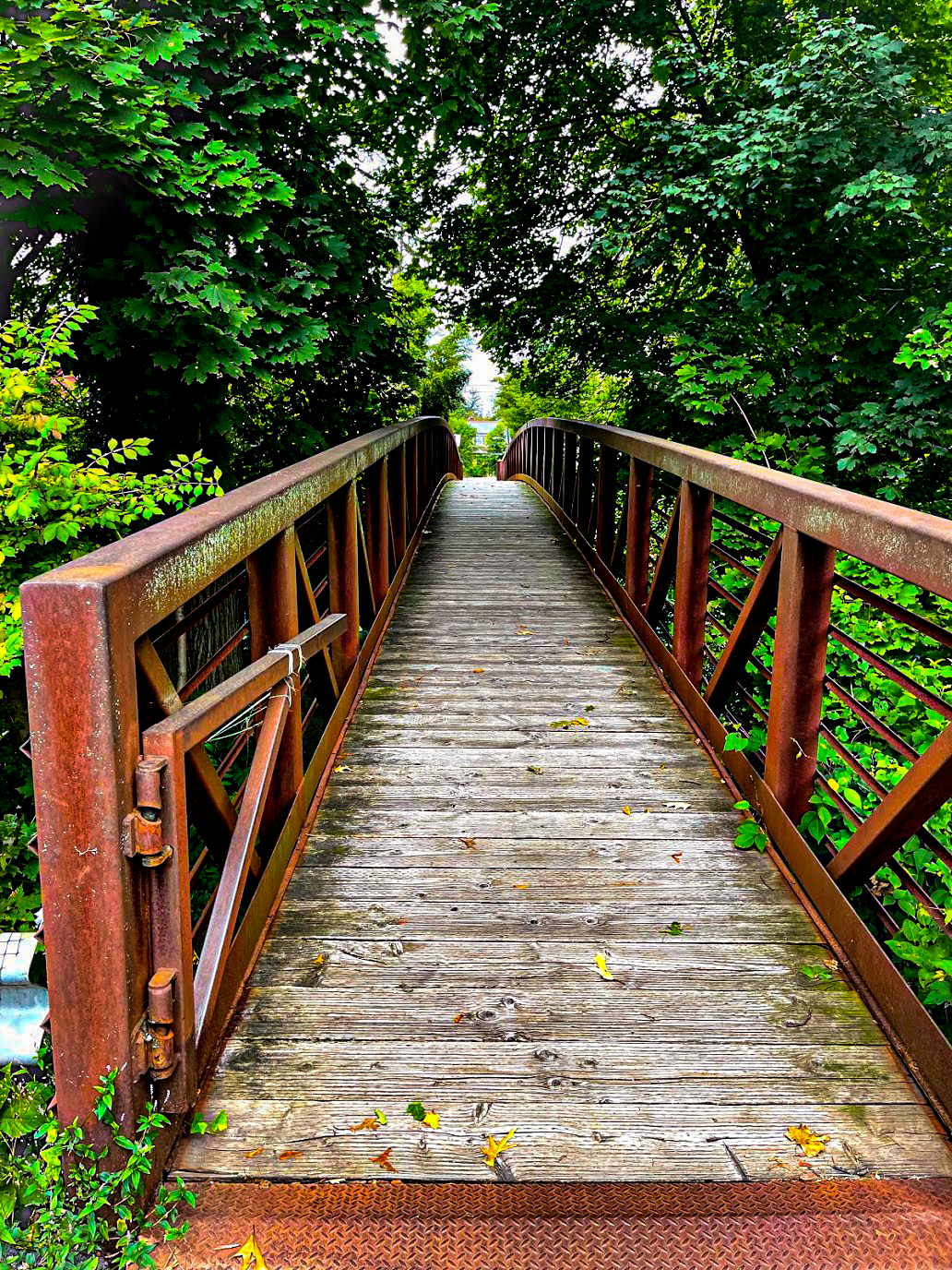 Just over the Bridge