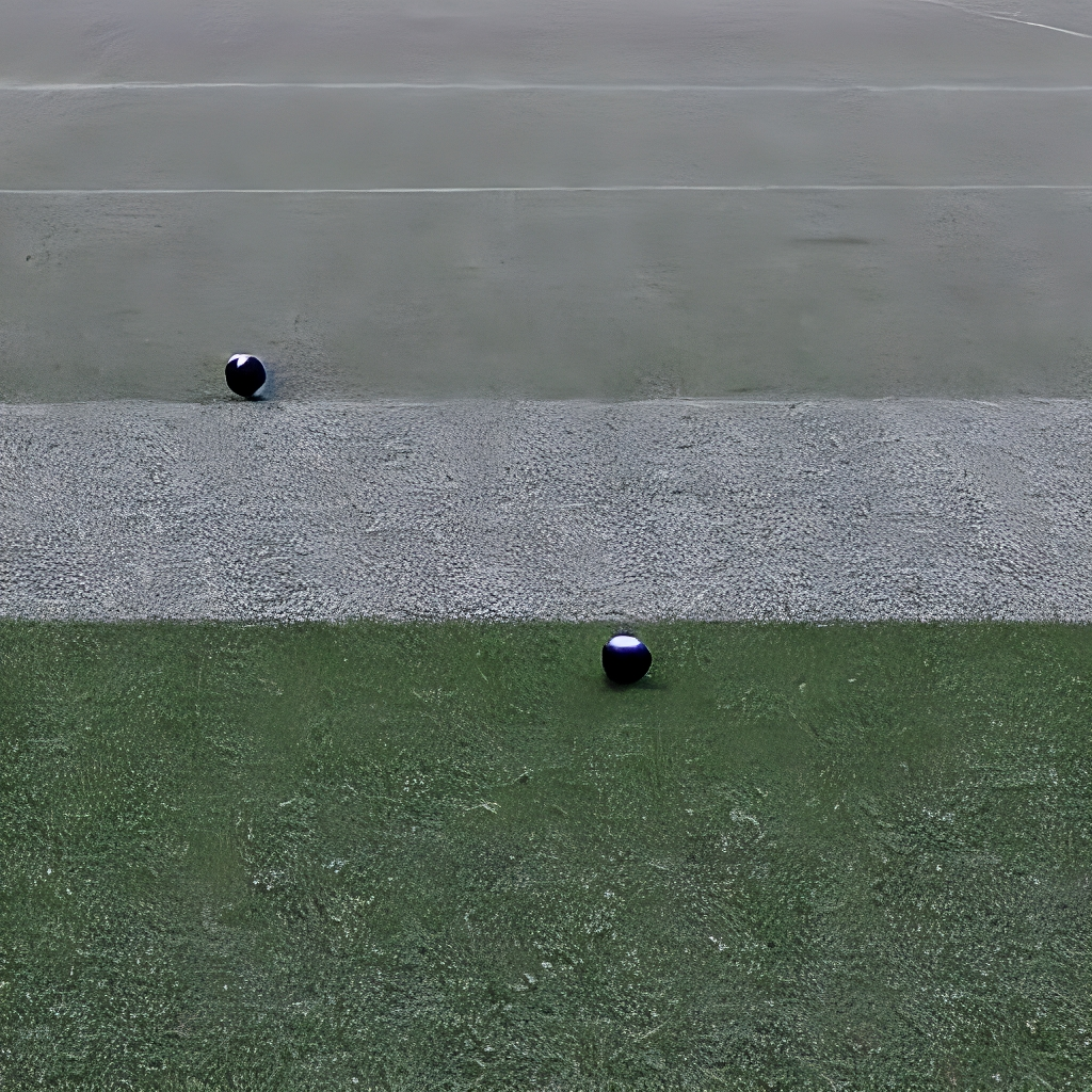 "three balls thrown in the air to get a straight line" attempt #4