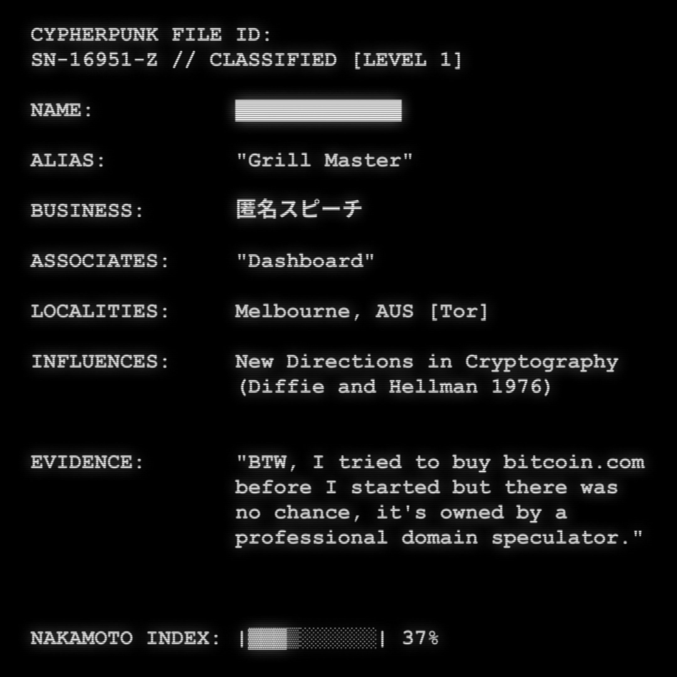 CYPHERPUNK FILES #6981