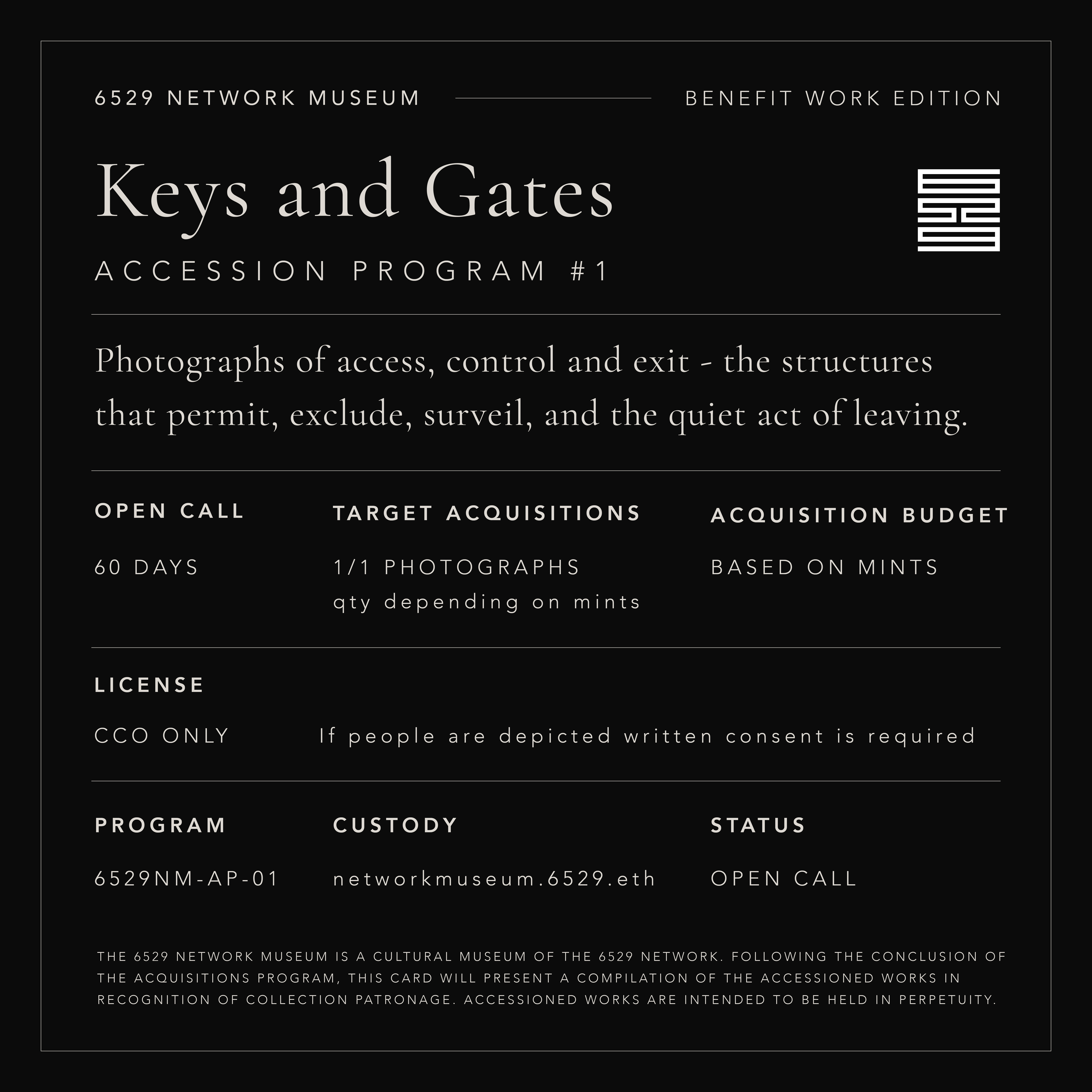 Keys and Gates