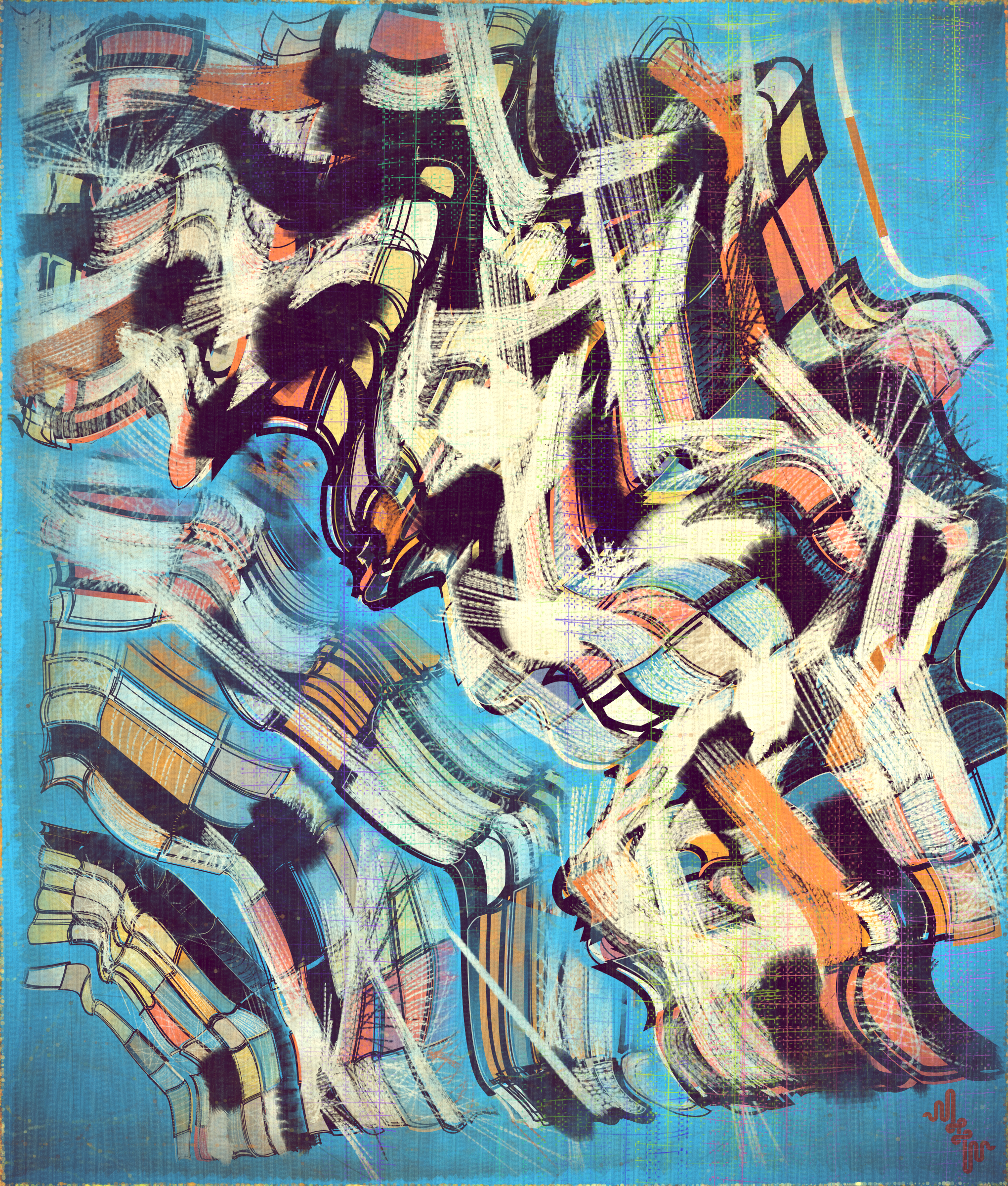 Amplitudes of Canvas #88