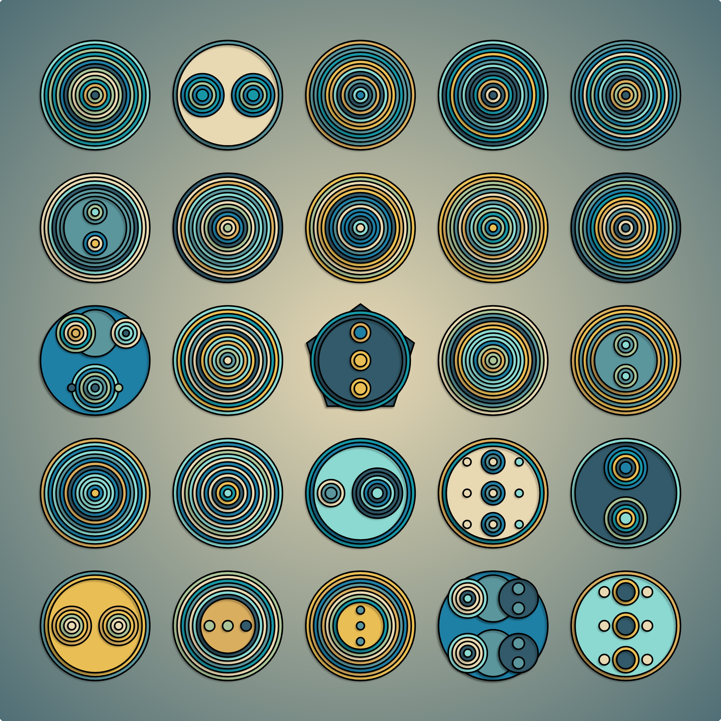 Eccentrics 2: Orbits #100