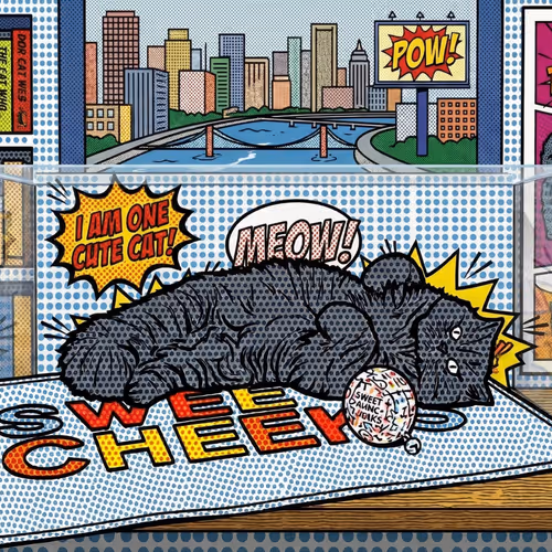 Simba Purrfect: Pop Art - Chromatic Dots #03 | ALPHA 