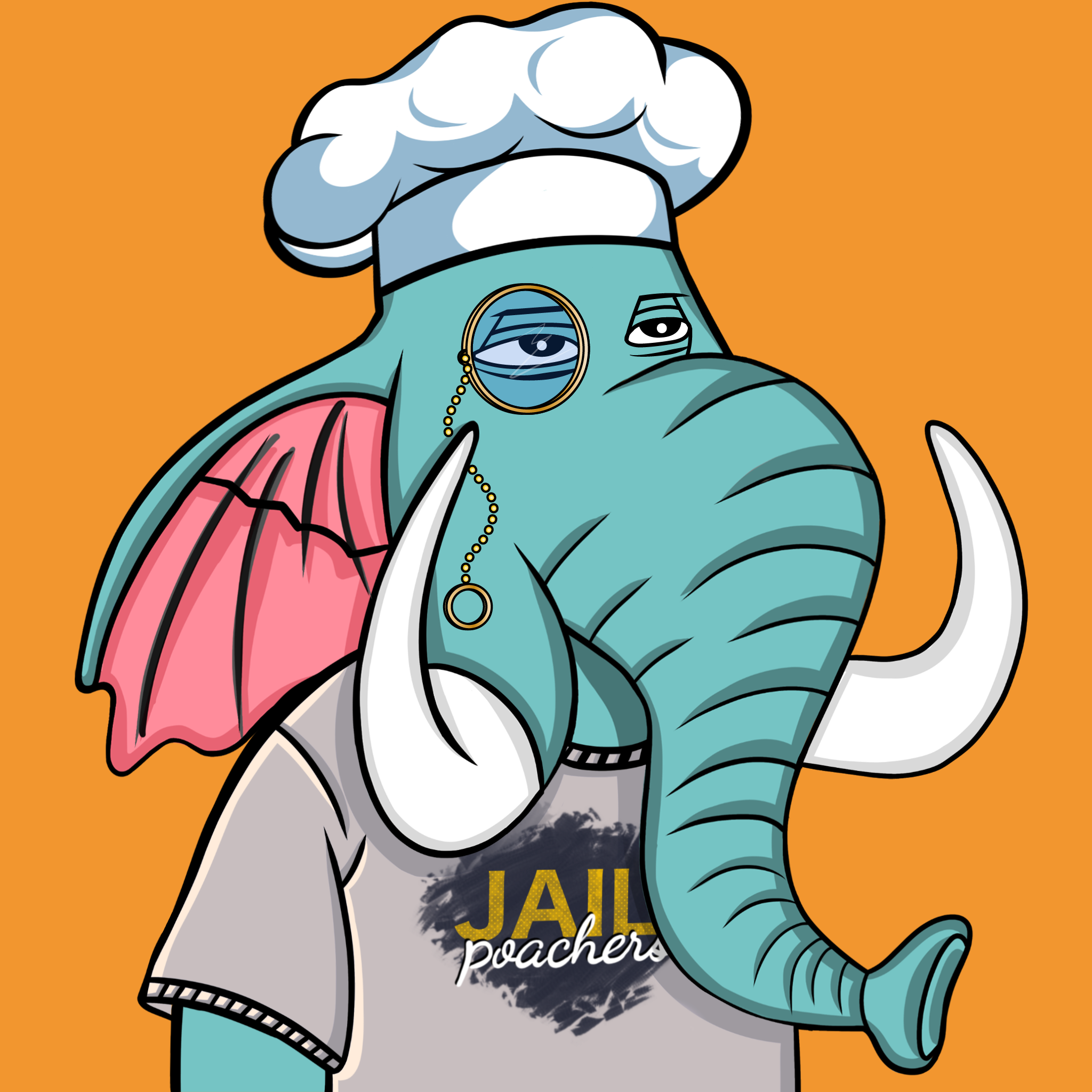 Untamed Elephant #3374