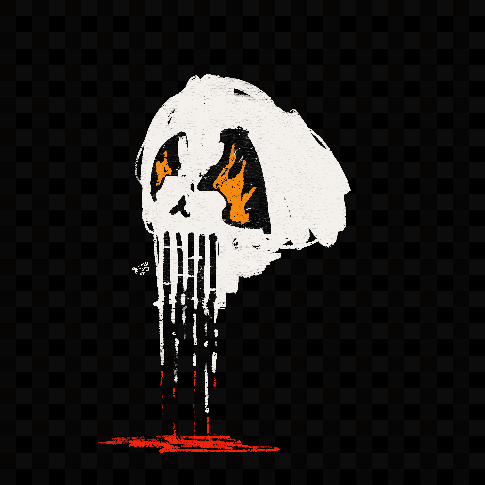 fire in your eyes and blood on your lips