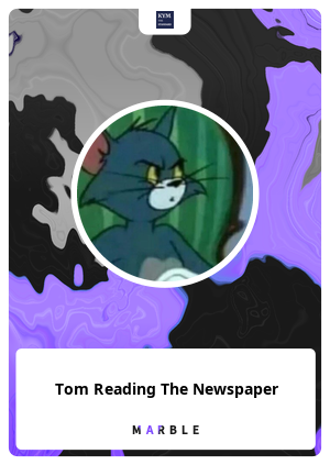 Tom Reading The Newspaper