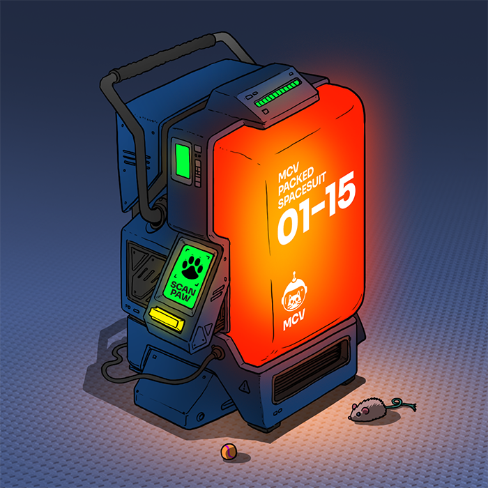 Packed Spacesuit #924