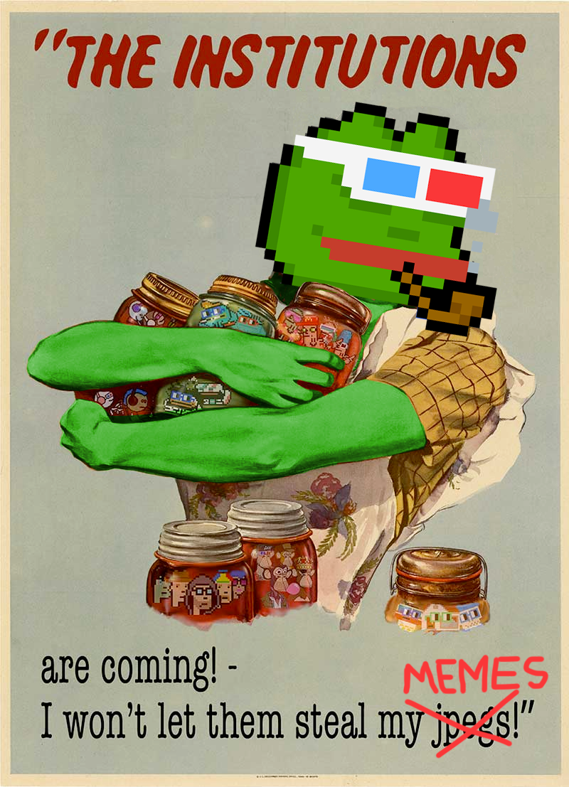 The Institutions Are Coming!