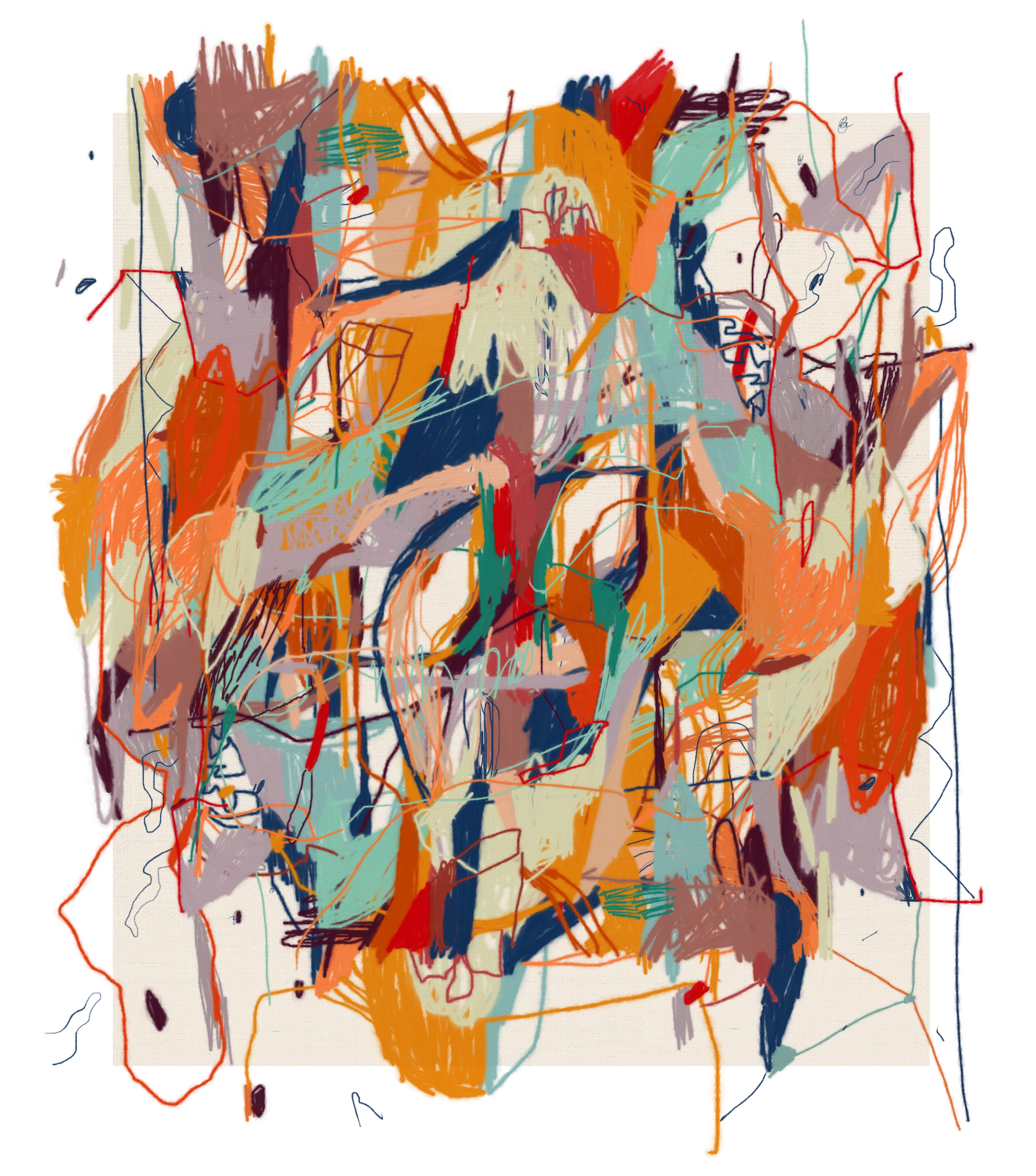 Inefables: Boceto para textil #4/11
