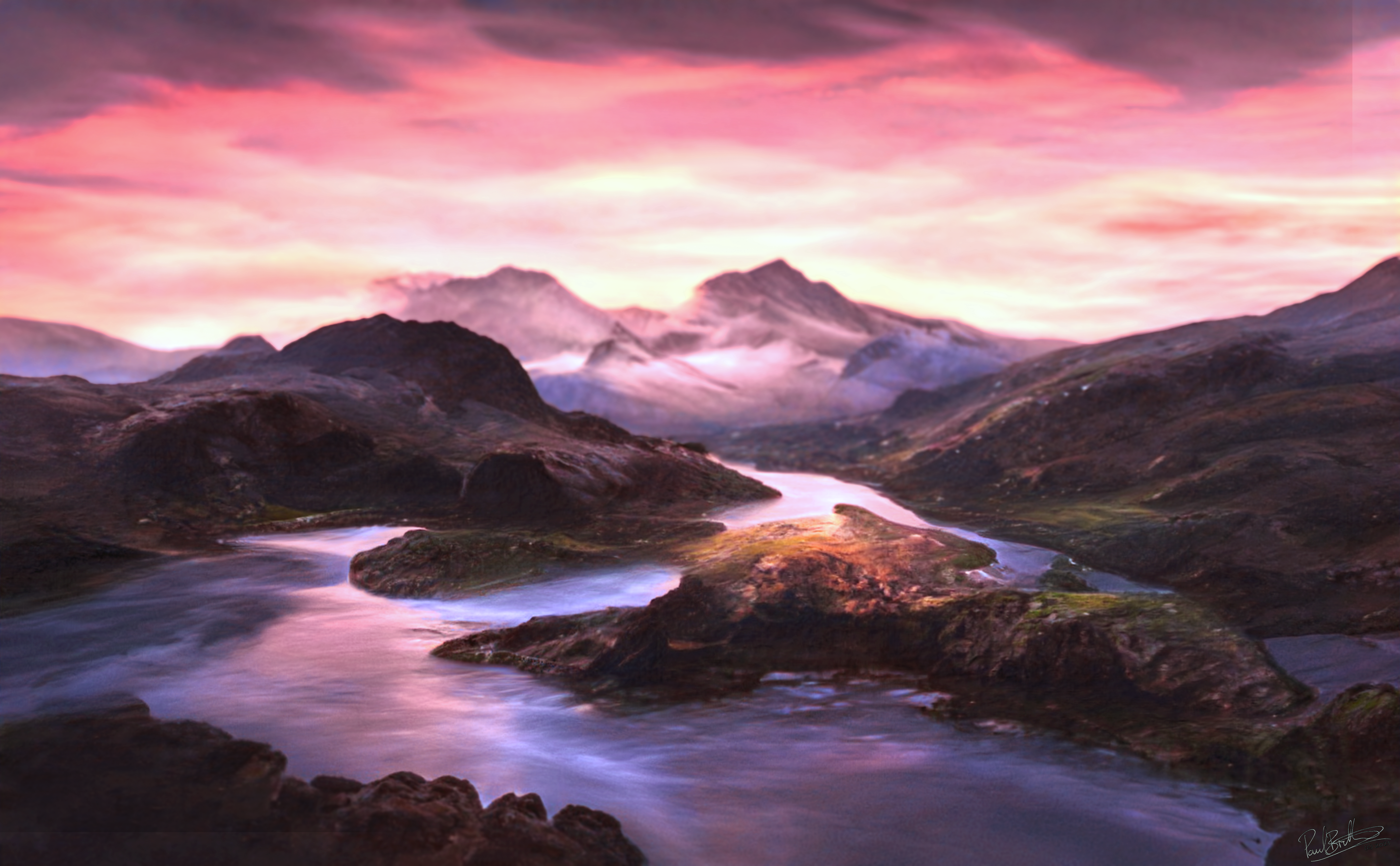 Morning in the Highlands