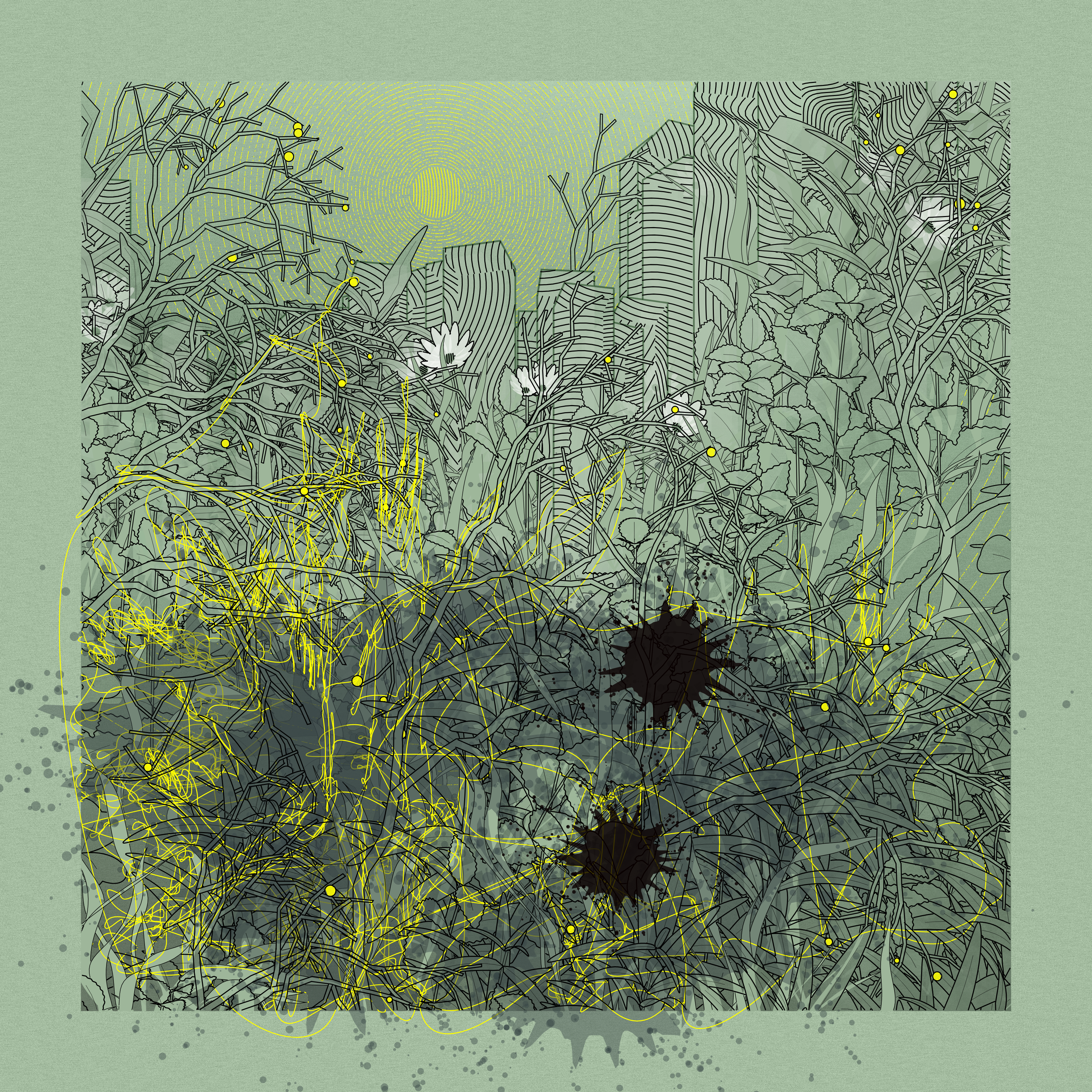 Landscape with Carbon Capture #7991