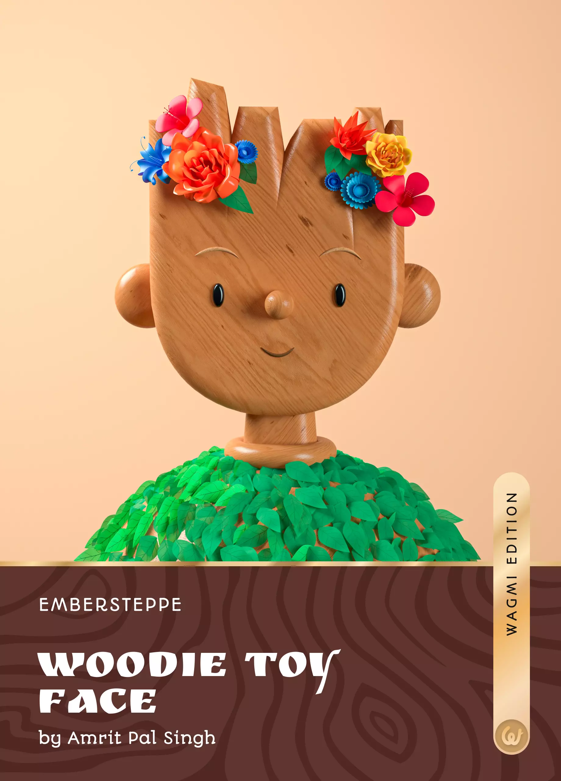 Woodie Toy Face (Uncommon)