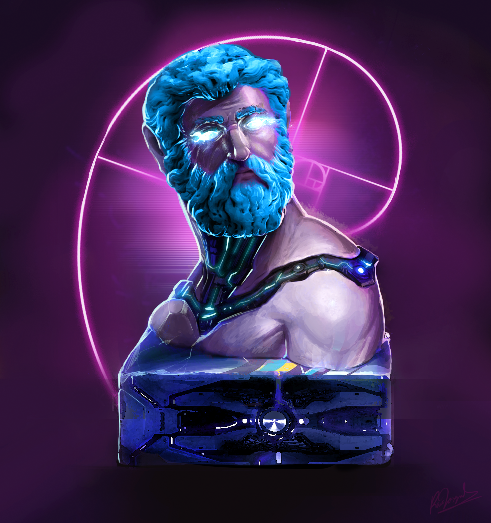 Cyborg Poseidon - GRIEGO SERIE