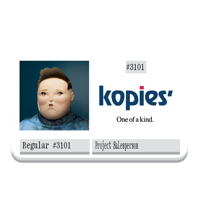 33.27 Ⓡ / week, Kopies
