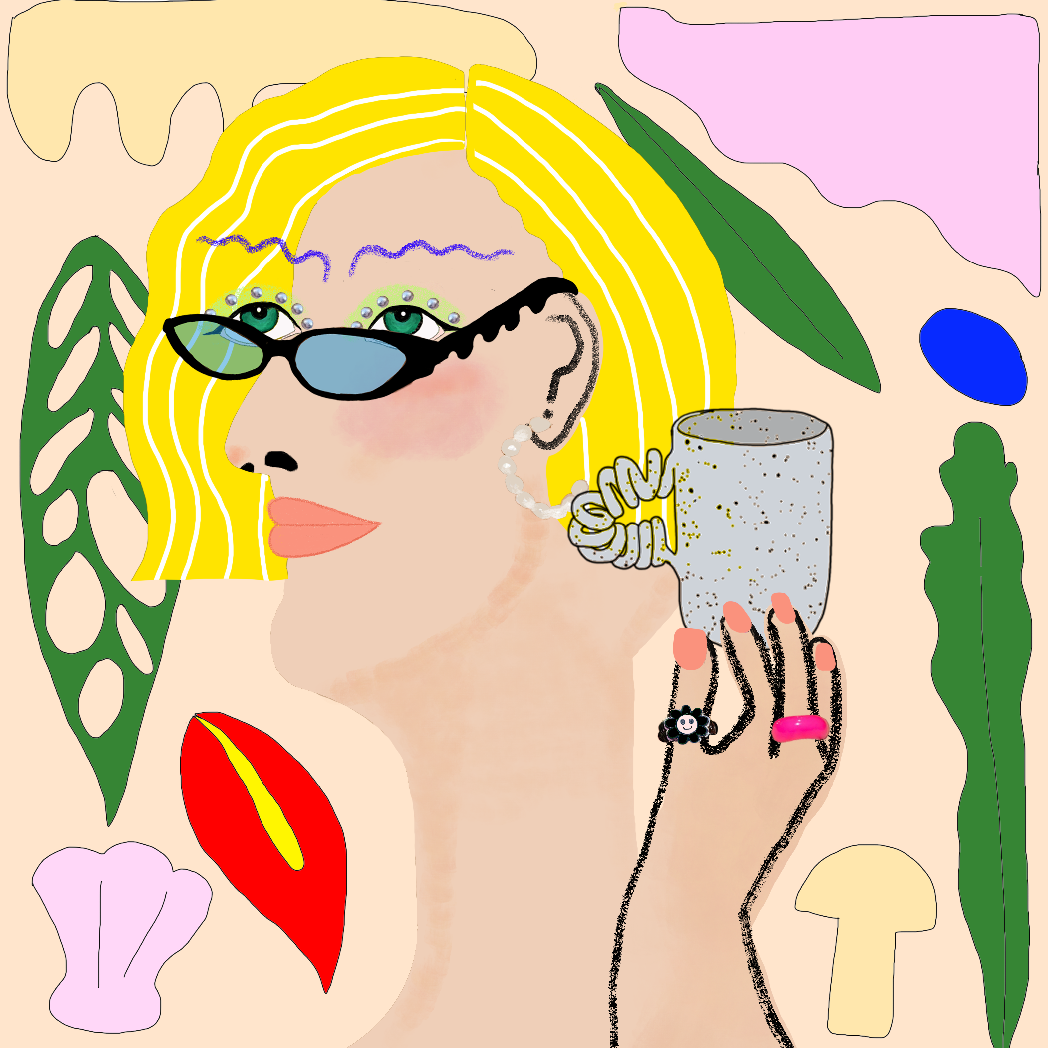 Women with Vases #90