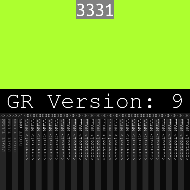 3331 (GR version 9)