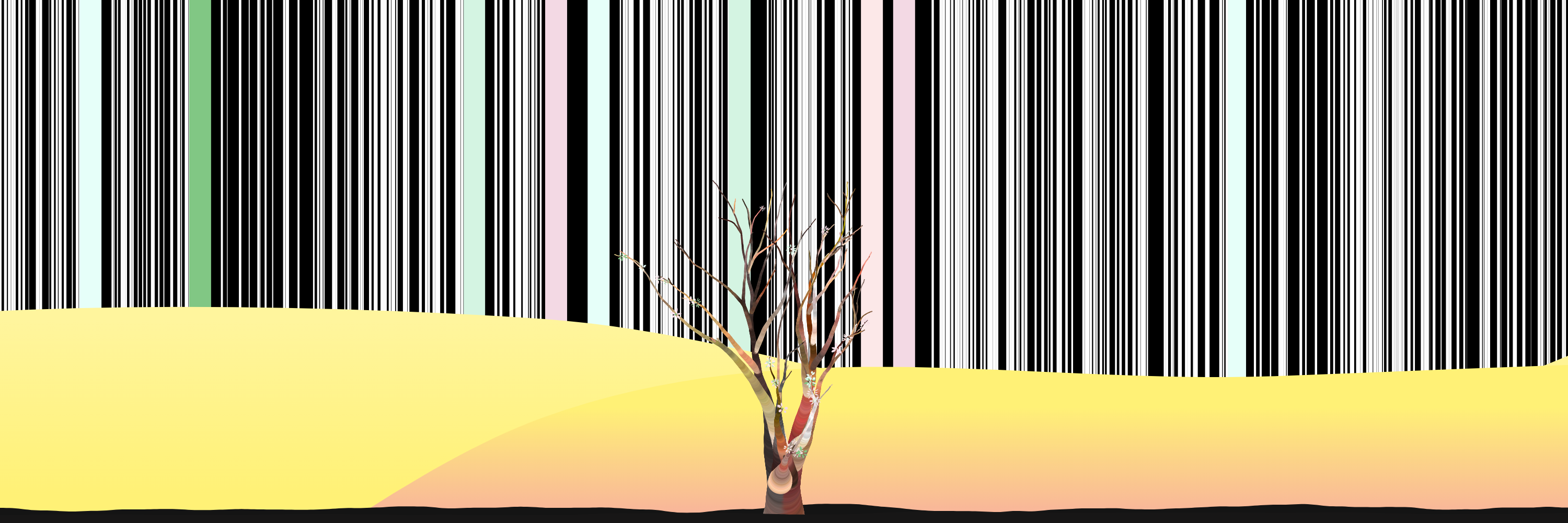 Coded Flowering Banner #106
