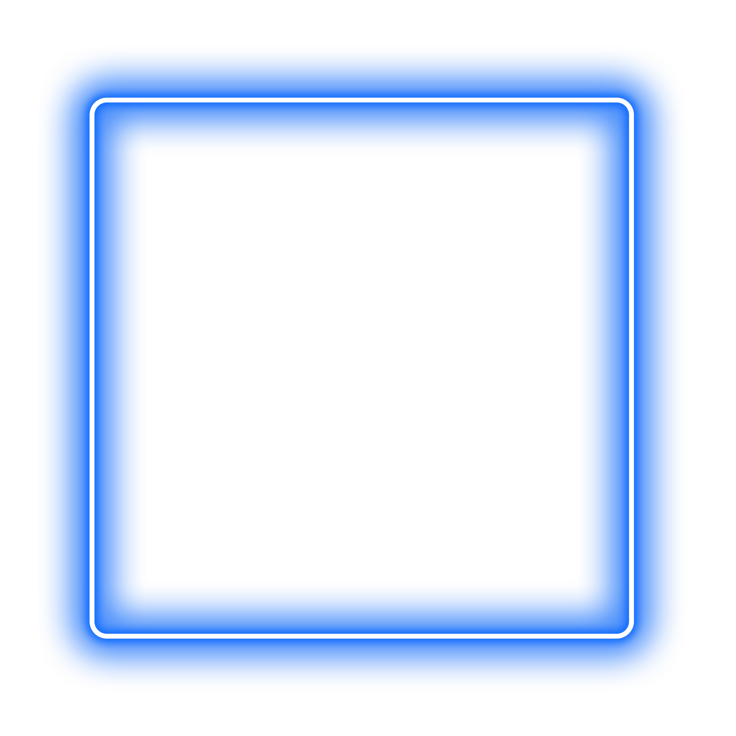Blue Square Light
