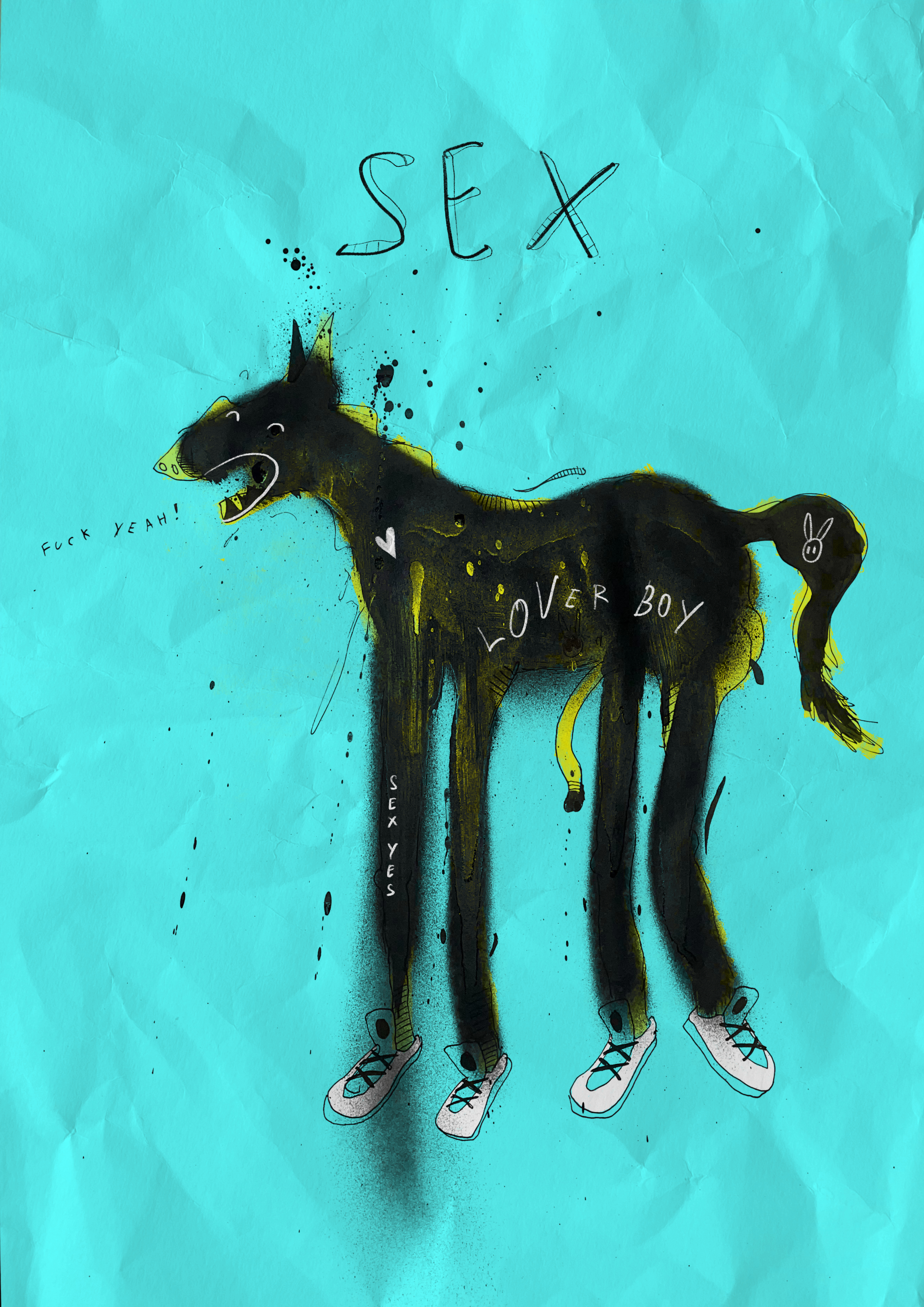 Fragmented Whorse Moment #03