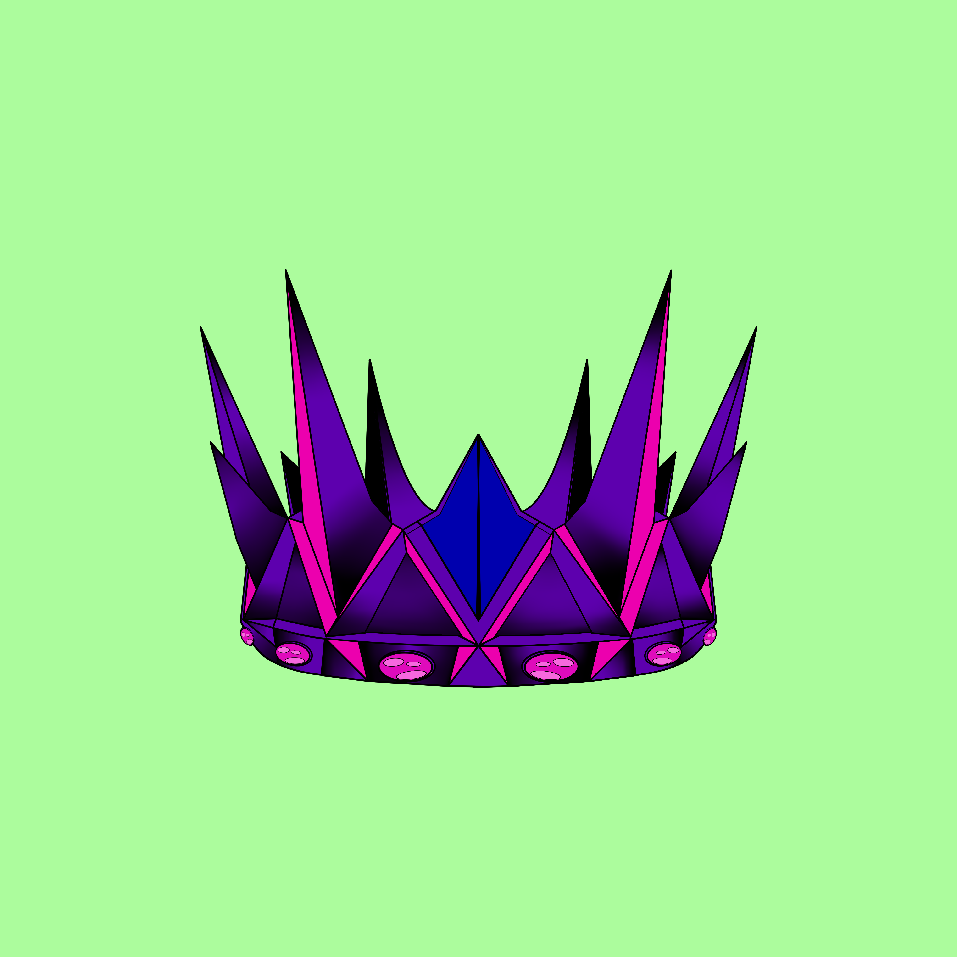 LADY CROWN #7092