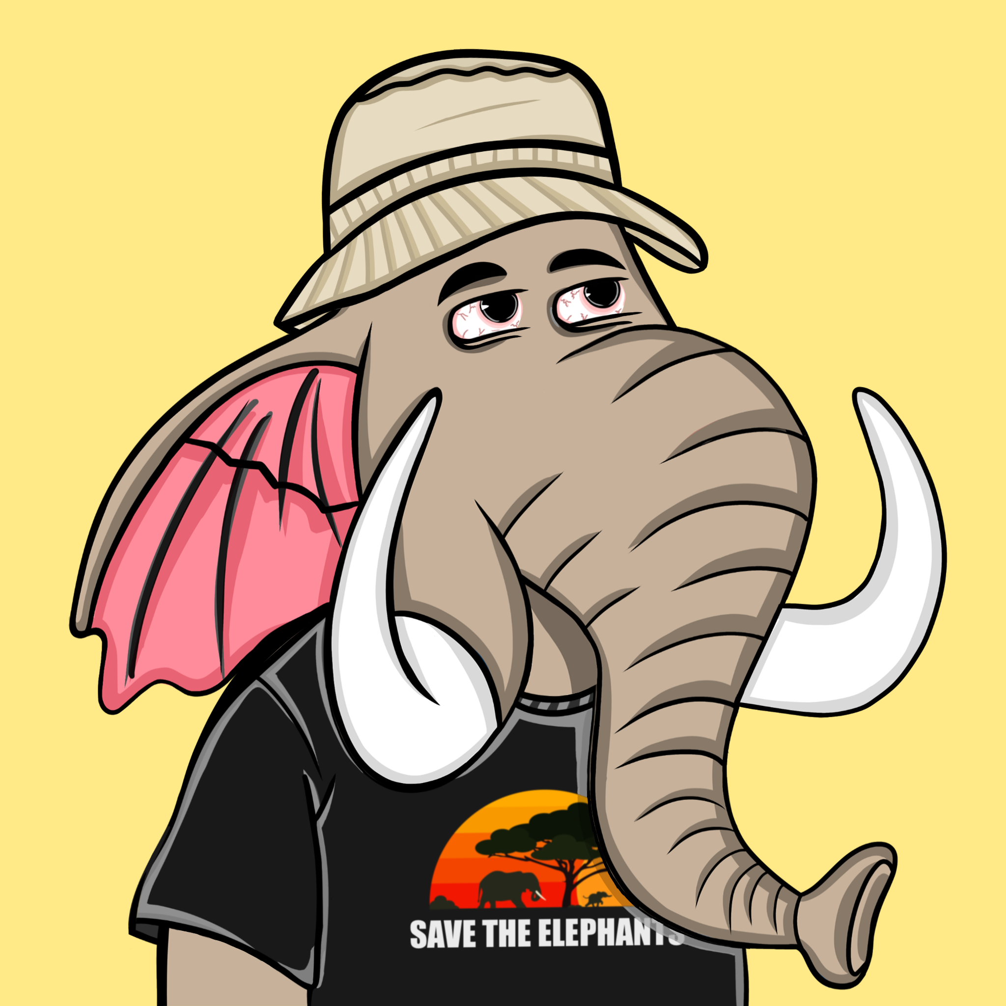 Untamed Elephant #4967