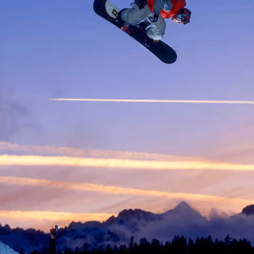 Trevor Andrew: BS air @ Mammoth Mountain in 2000