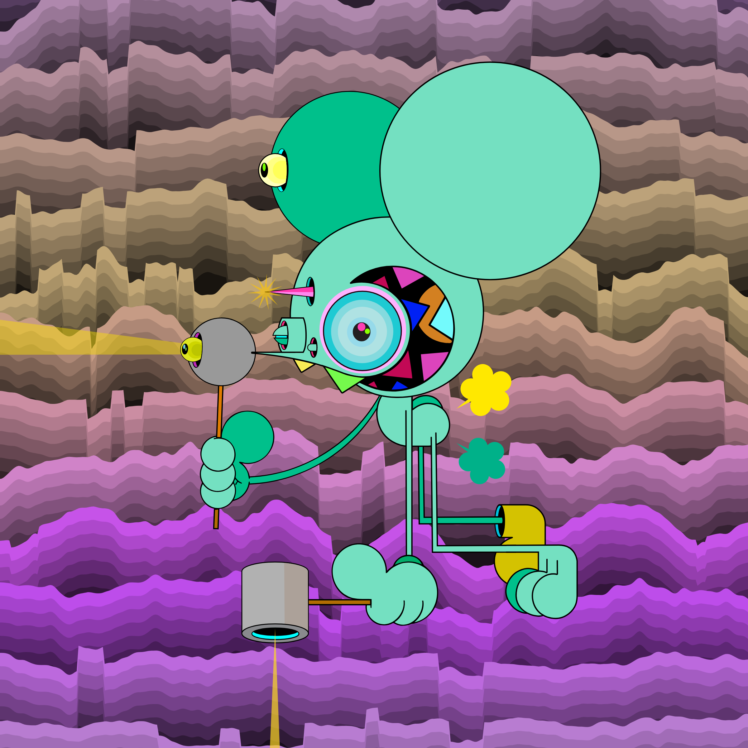 Neogen Space Monkeys #2326