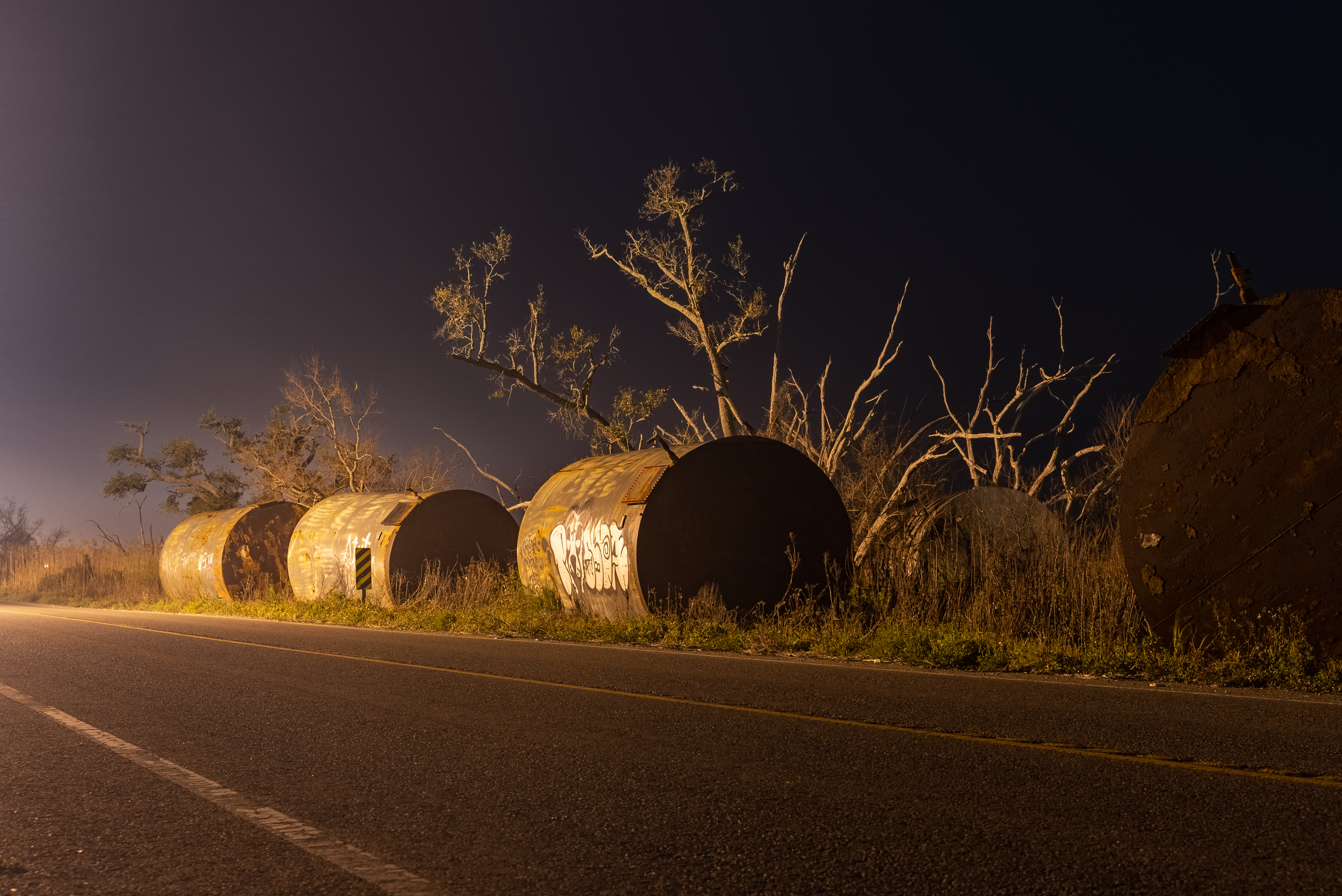 Louisiana Hay Bales