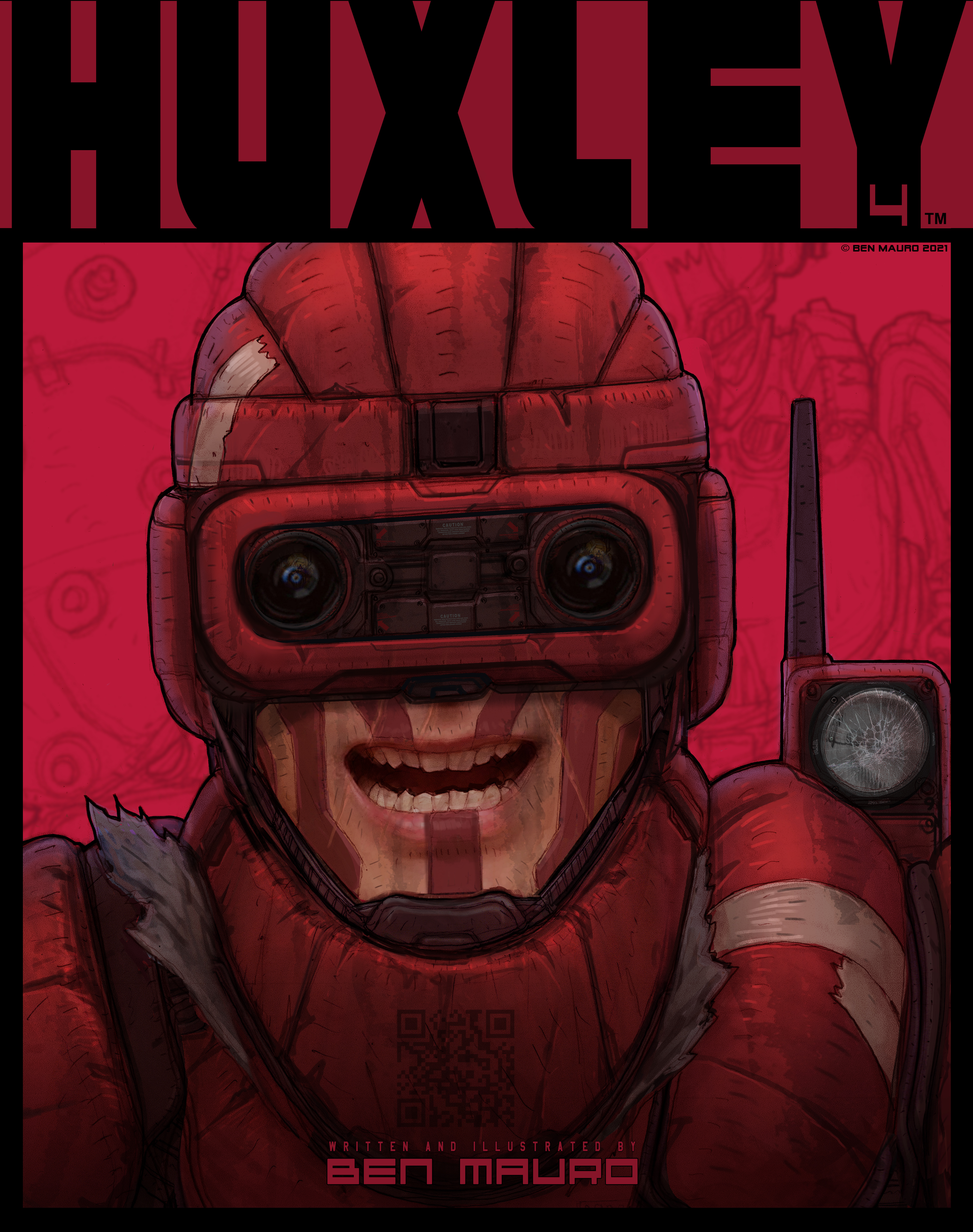 HUXLEY Comic: Issue 4 - First Edition #3,418