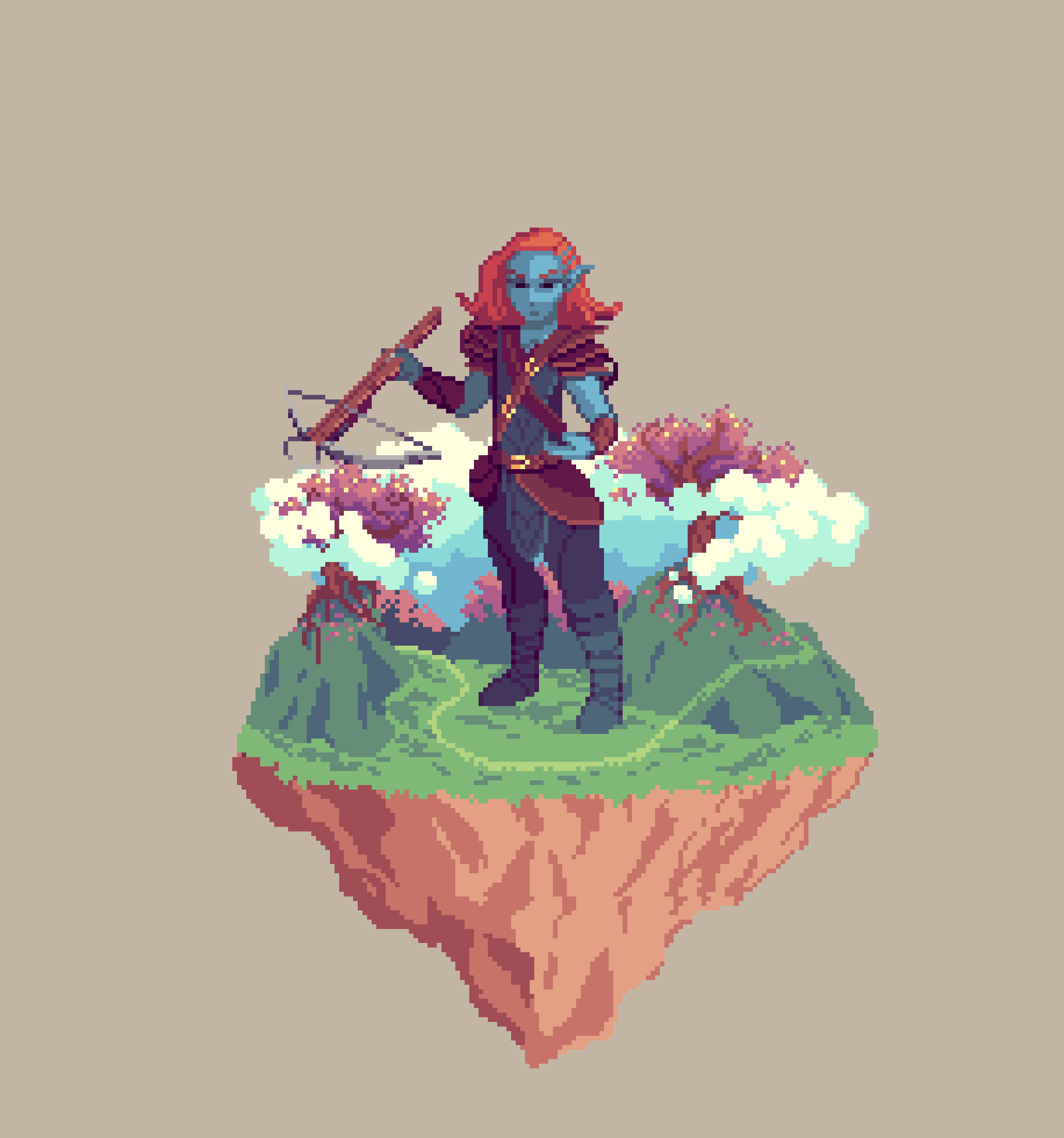 Dusk Half-Elf Dungeoneer Rogue from The Glade