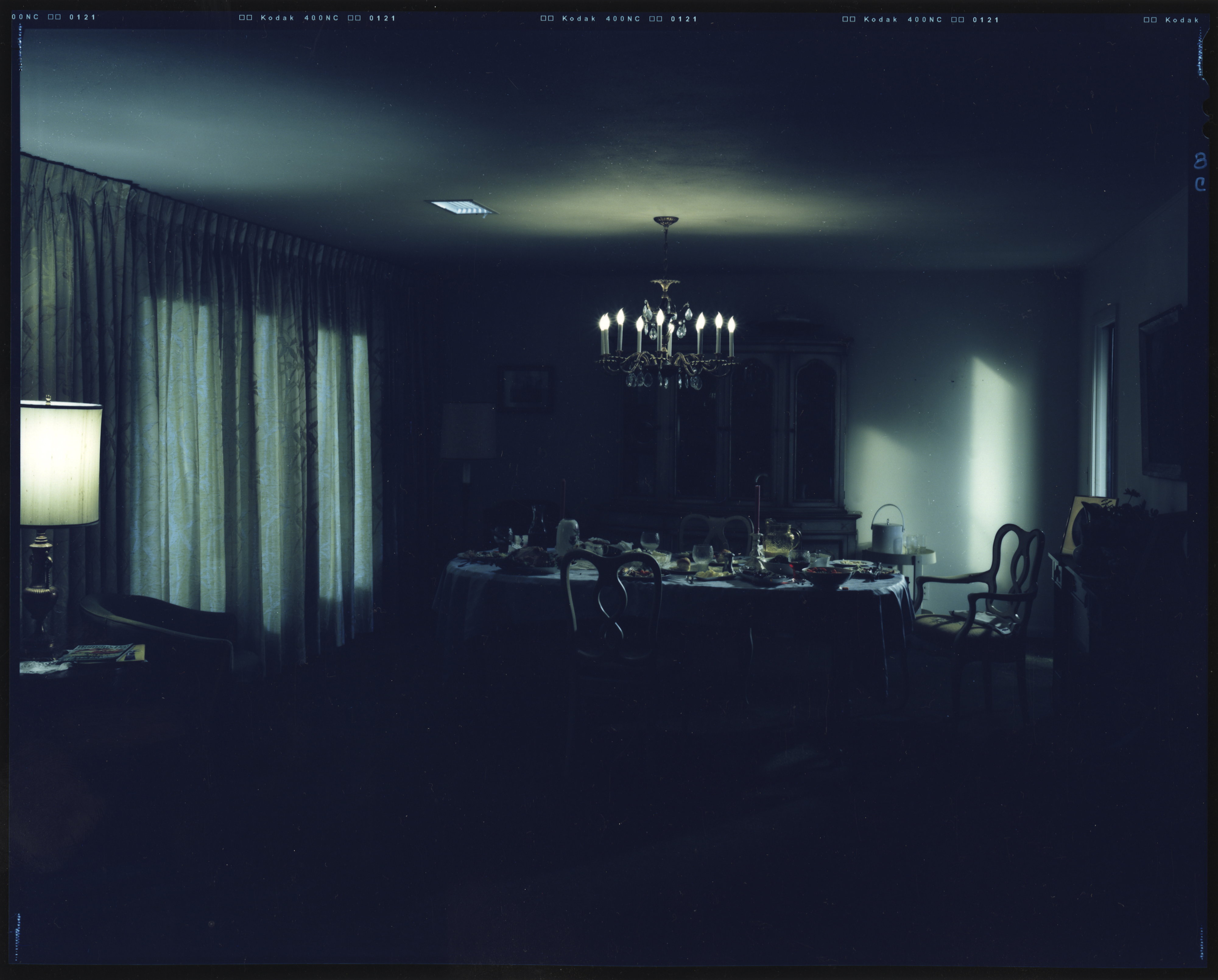 Dream House, 2002, [Baker dining room] 8 x 10 Contact Print [No. 4]