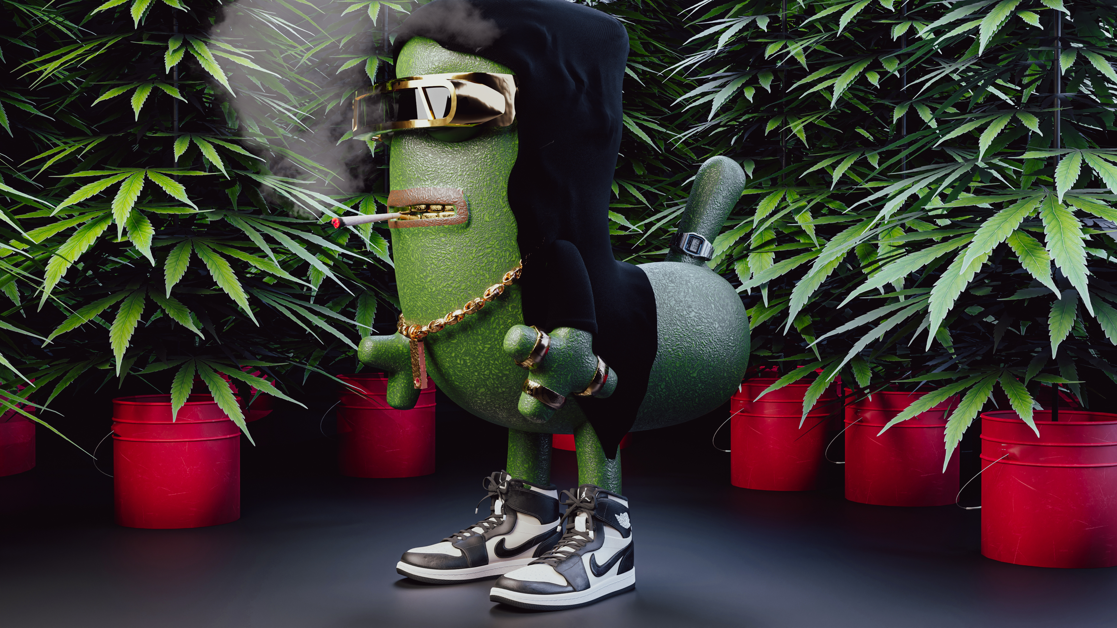 Dank Crypto Pepe Dick Butt