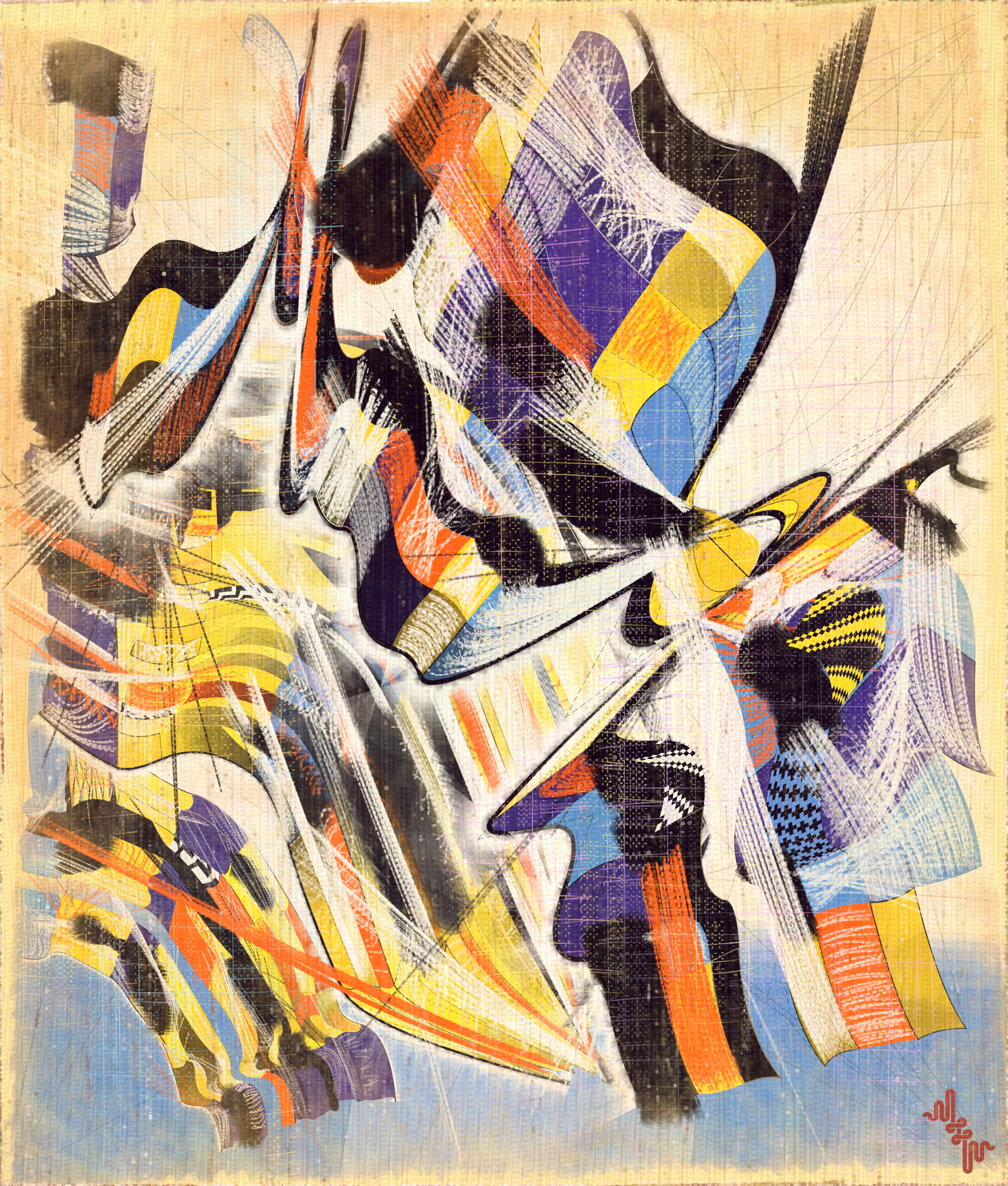 Amplitudes of Canvas #51