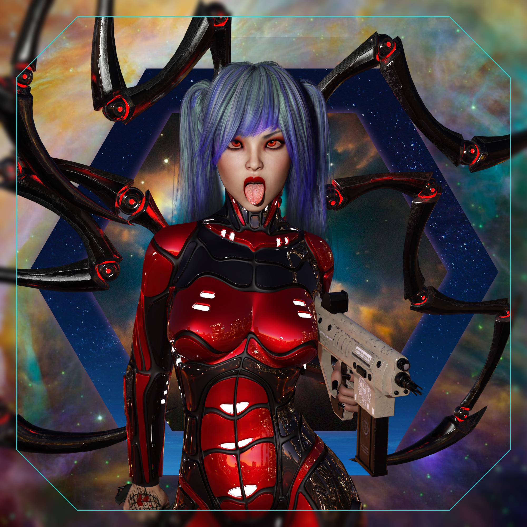 Cyber Girl Rare #4968