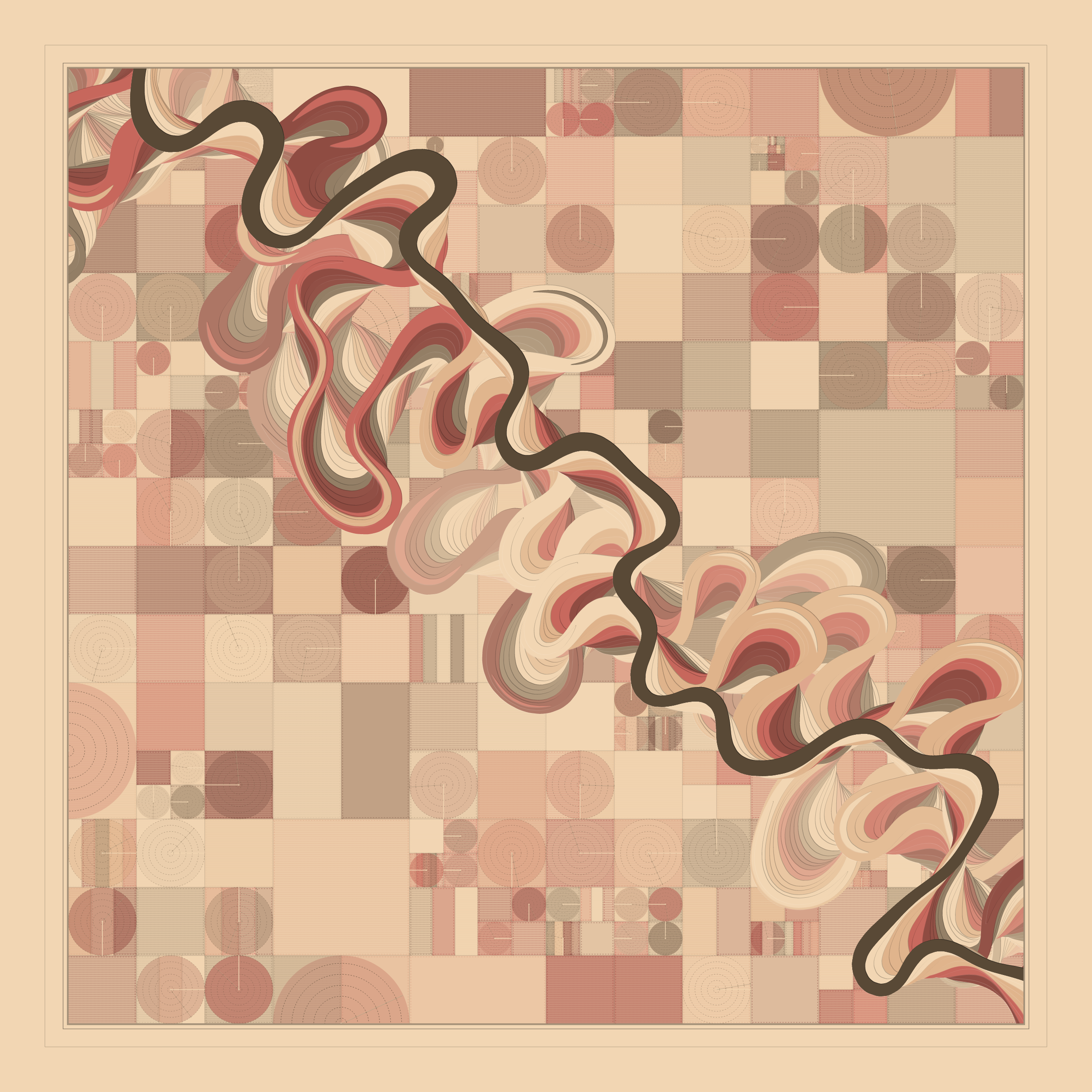 Ancient Courses of Fictional Rivers #486