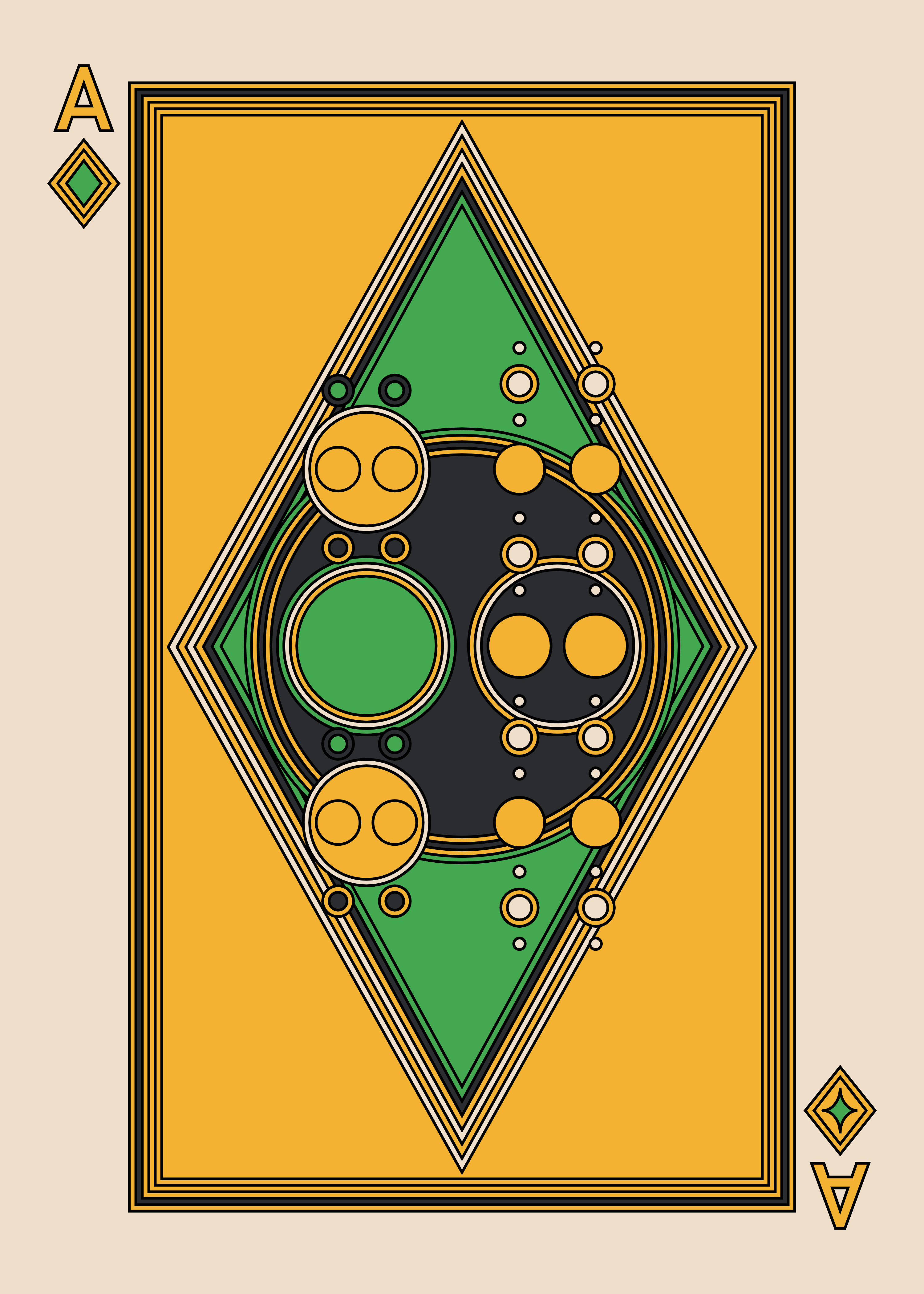 Ace of Diamonds Dark