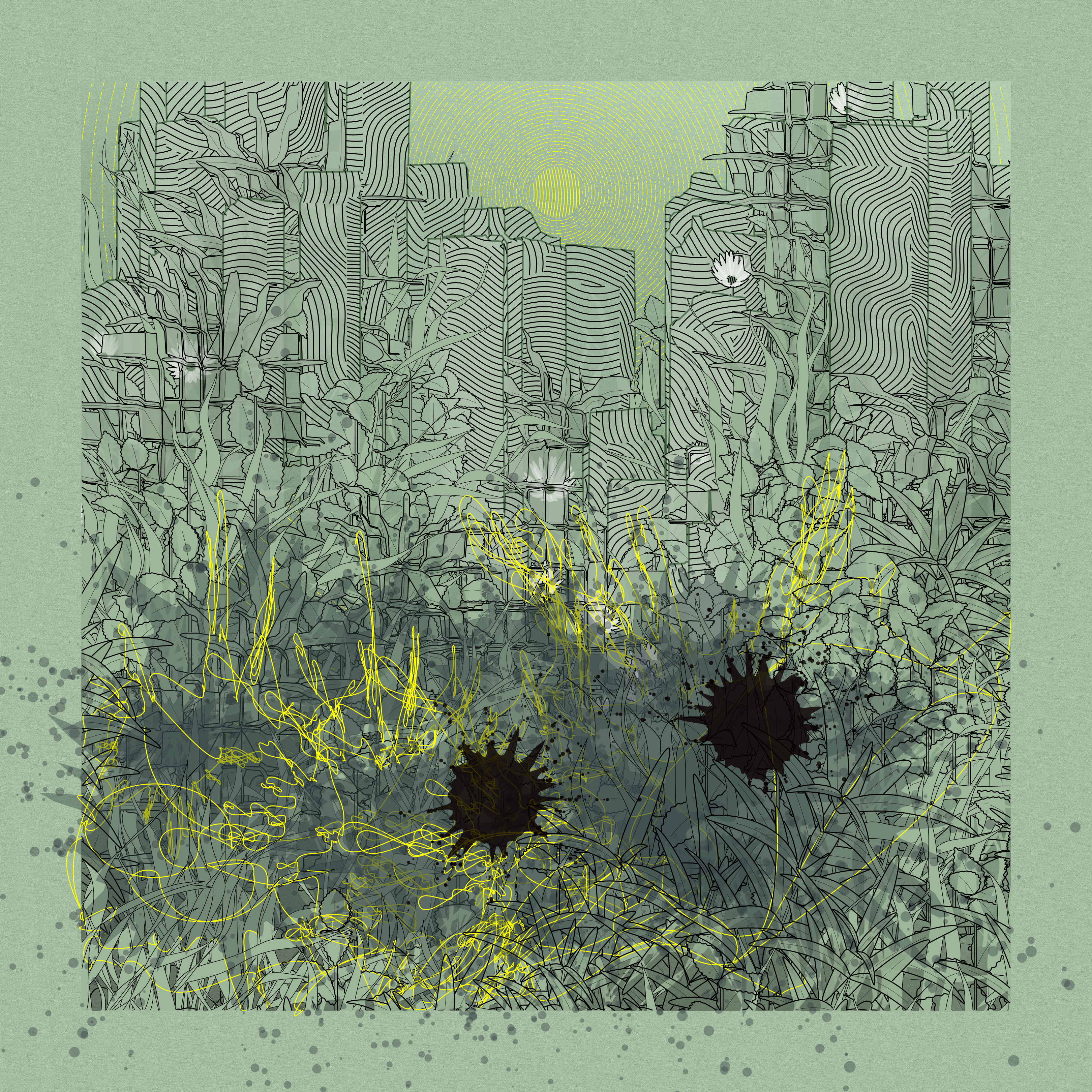 Landscape with Carbon Capture #3966