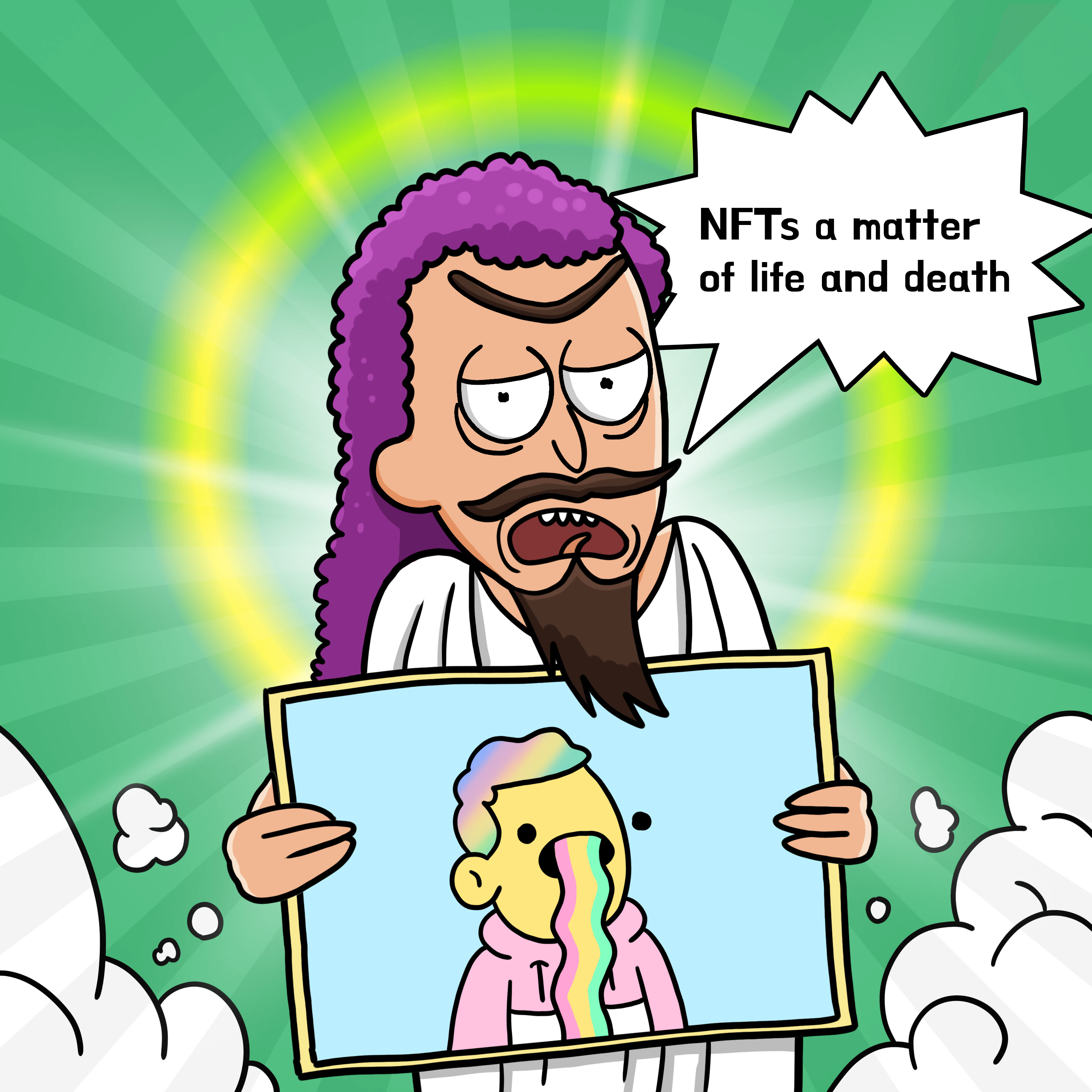 God Blesses NFTees #4922