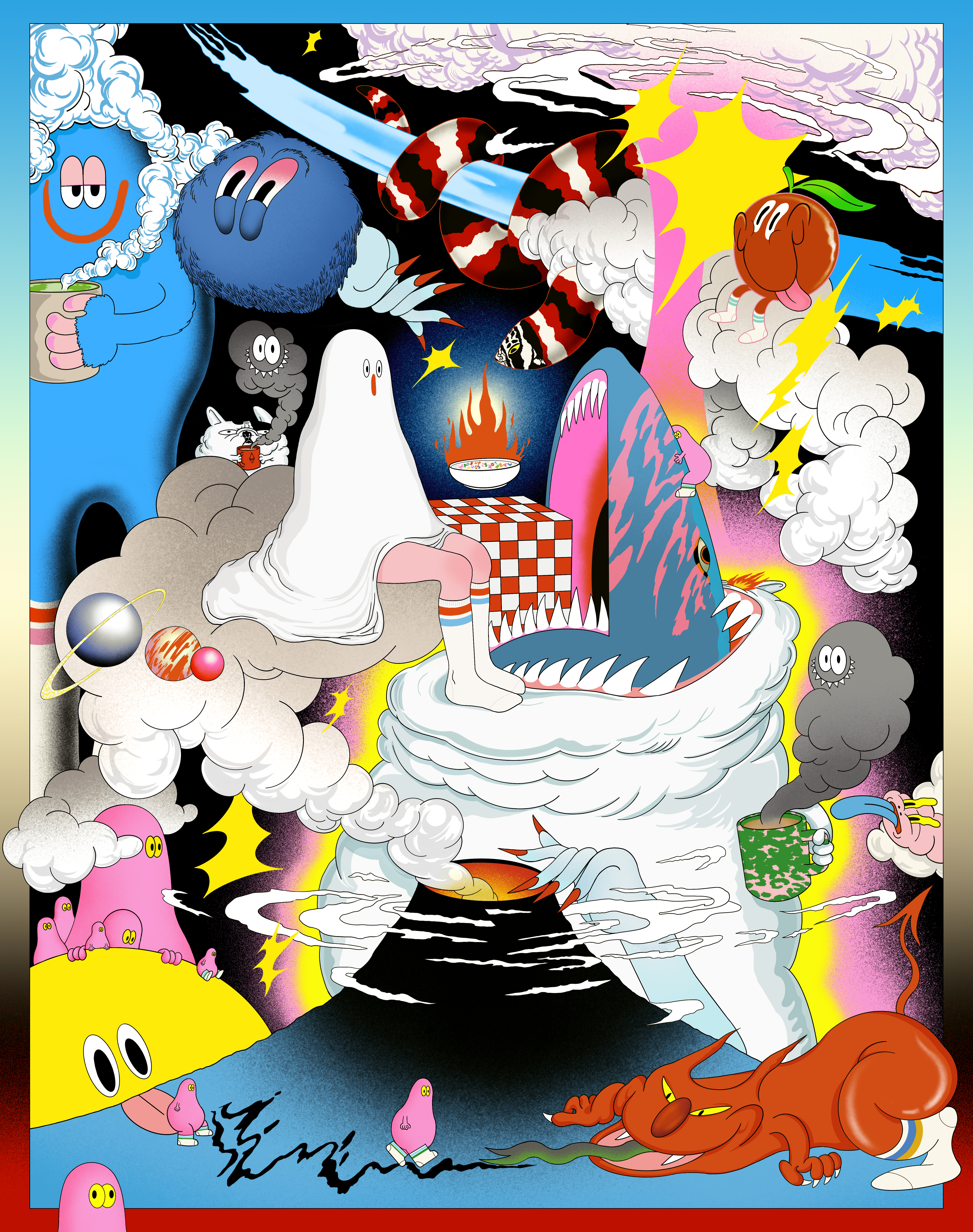 Let's start with breakfast.