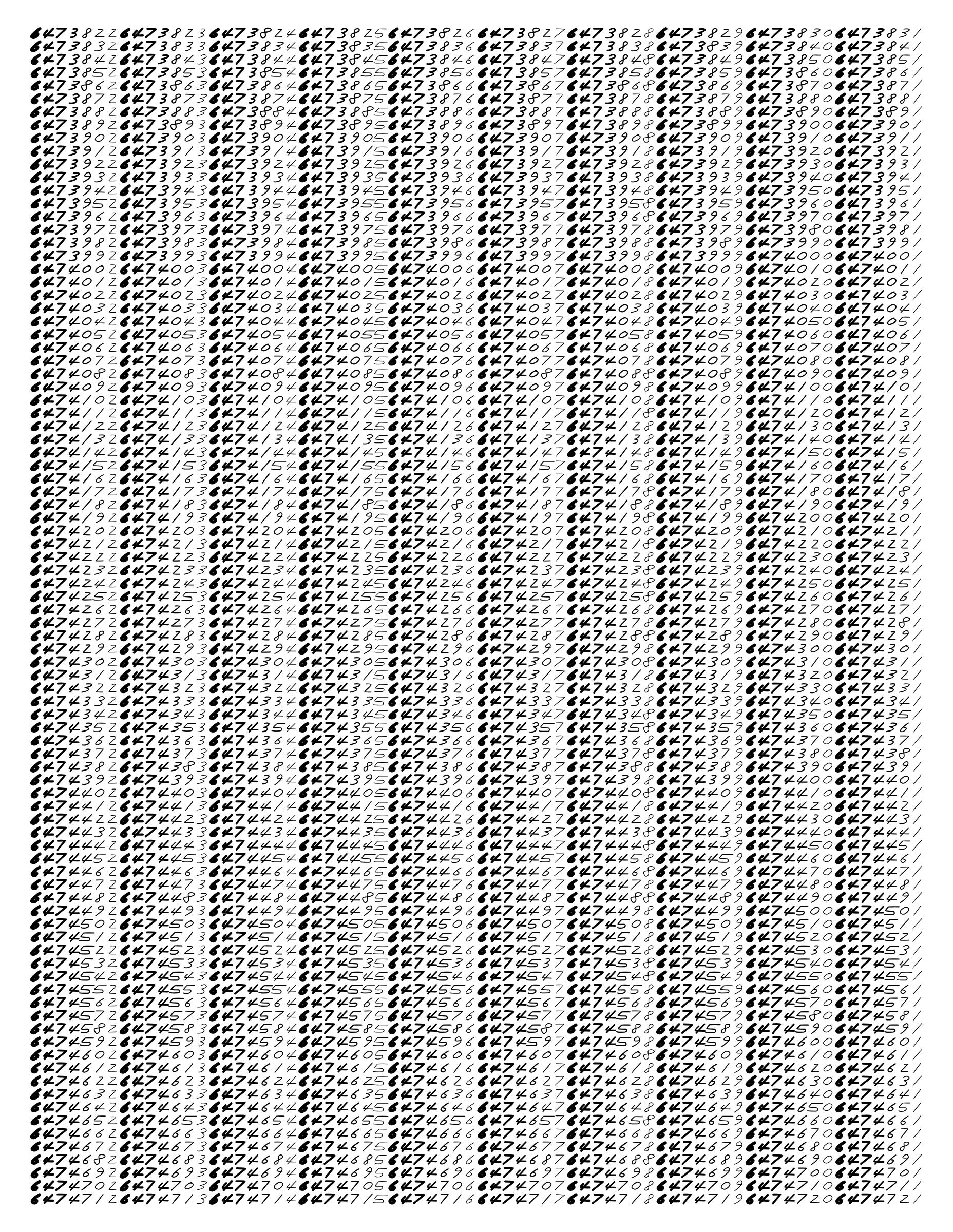 Endless (5,607,250 to Infinity) #2985
