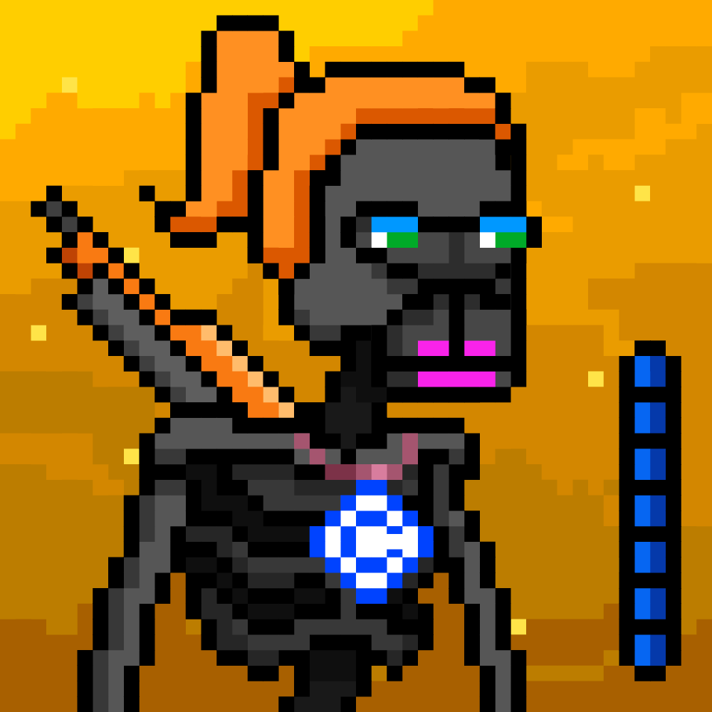 Ordinal Ladies Skull #2734