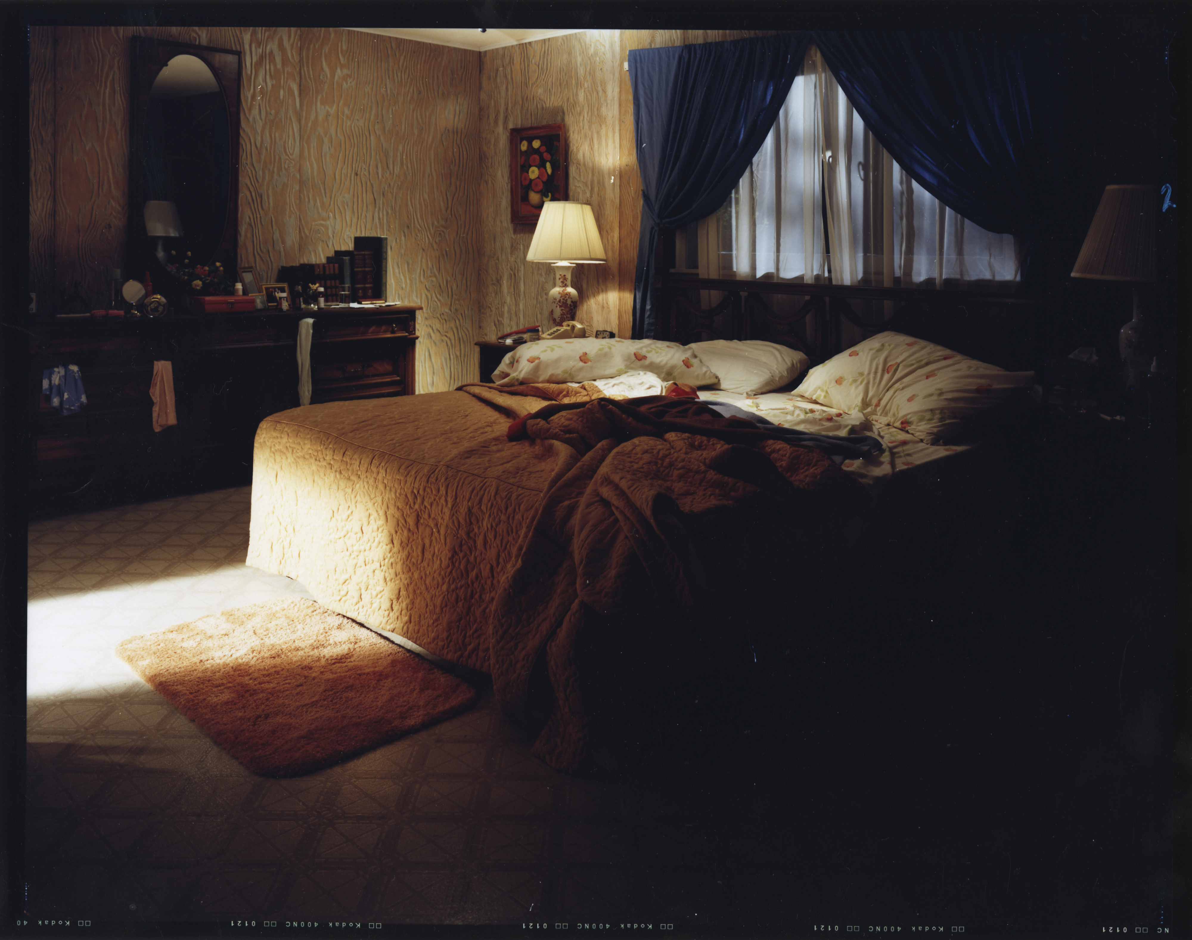 Dream House, 2002, [William H. Macy on bed] 8 x 10 Contact Print [No. 4]
