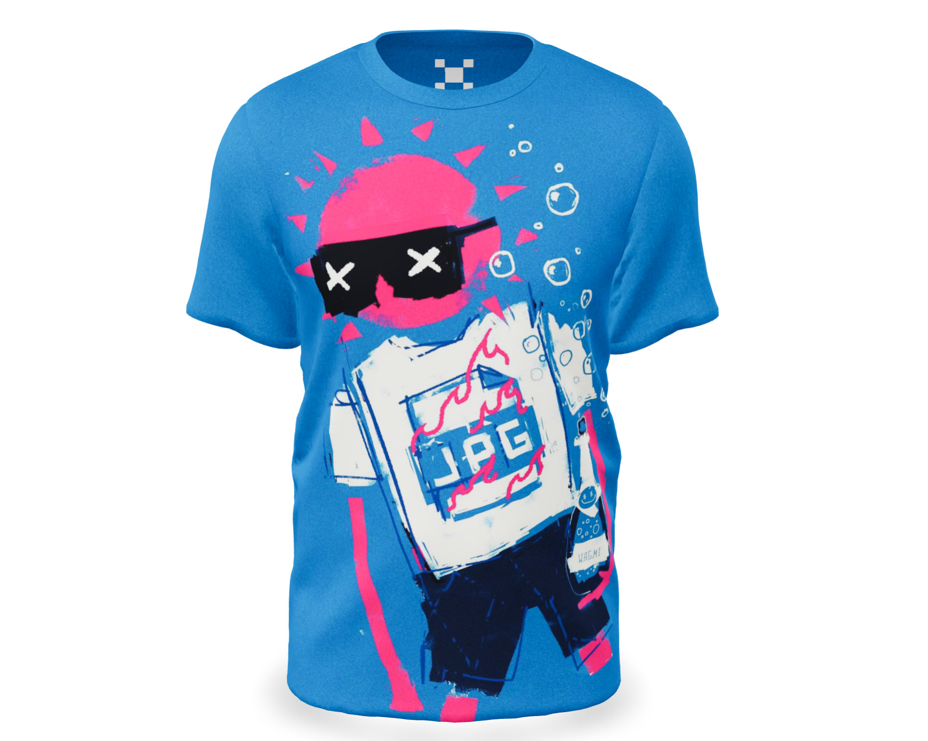 XCOPY-Inspired "summer.jpg" T-Shirt